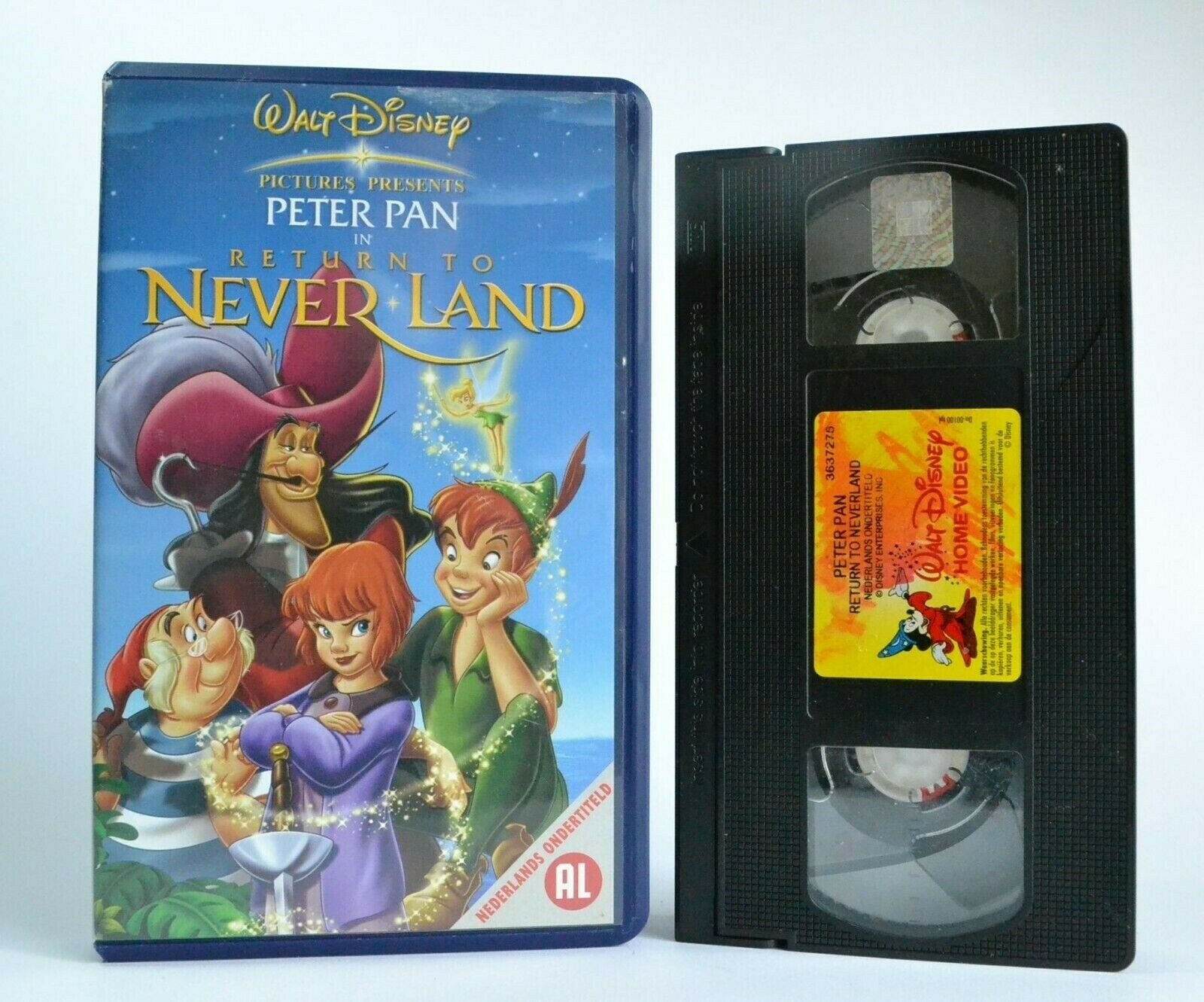 Peter Pan: Return To Neverland (2002) - Walt Disney - Animated - Kids - Pal VHS-