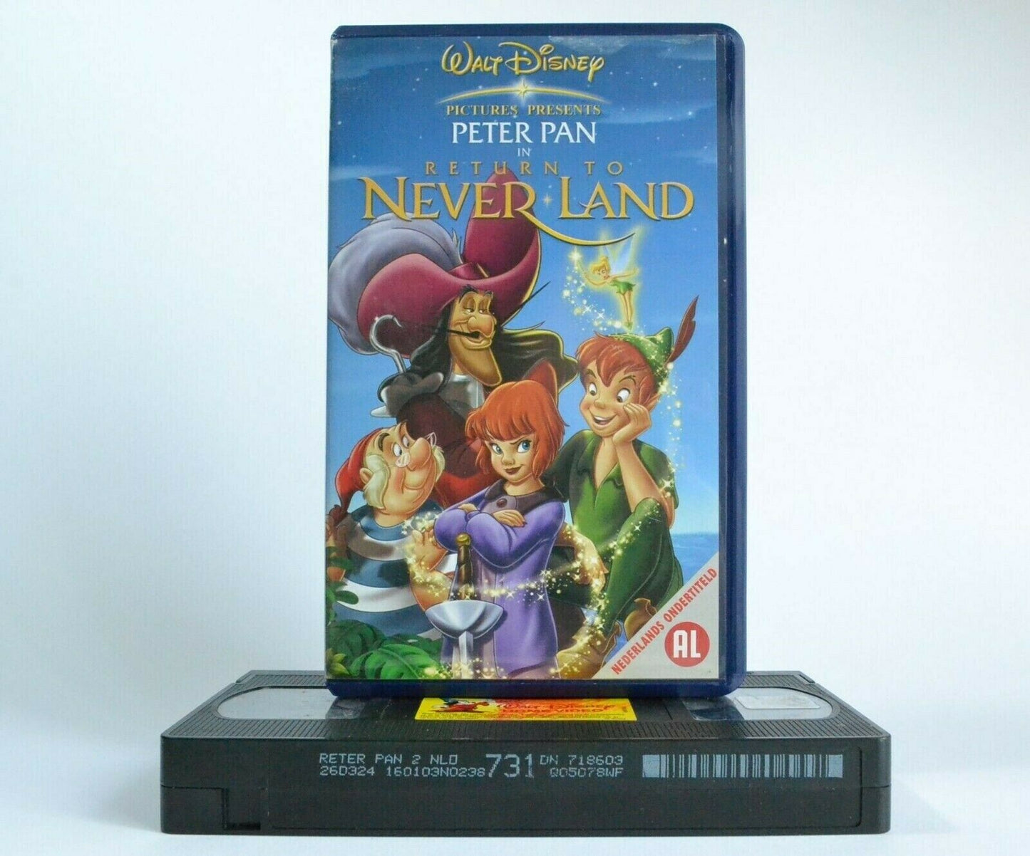 Peter Pan: Return To Neverland (2002) - Walt Disney - Animated - Kids - Pal VHS-