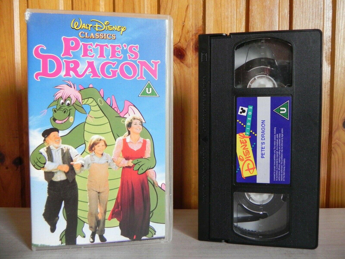 Pete's Dragon - Walt Disney Classics - Musical - Love Songs - Animated - VHS-