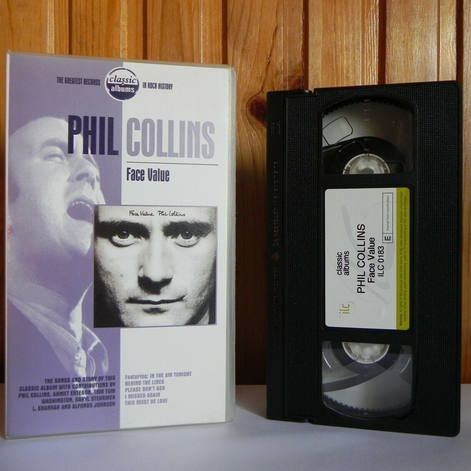 Phil Collins: Face Value - Classic Albums - Rock History - Music - Pal VHS-