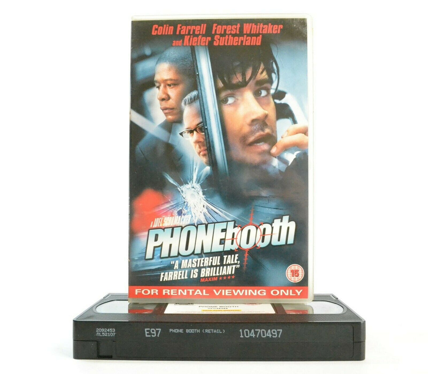 Phonebooth: Neo-Noir Thriller (2002) - Large Box - Ex-Rental - C.Farrell - VHS-