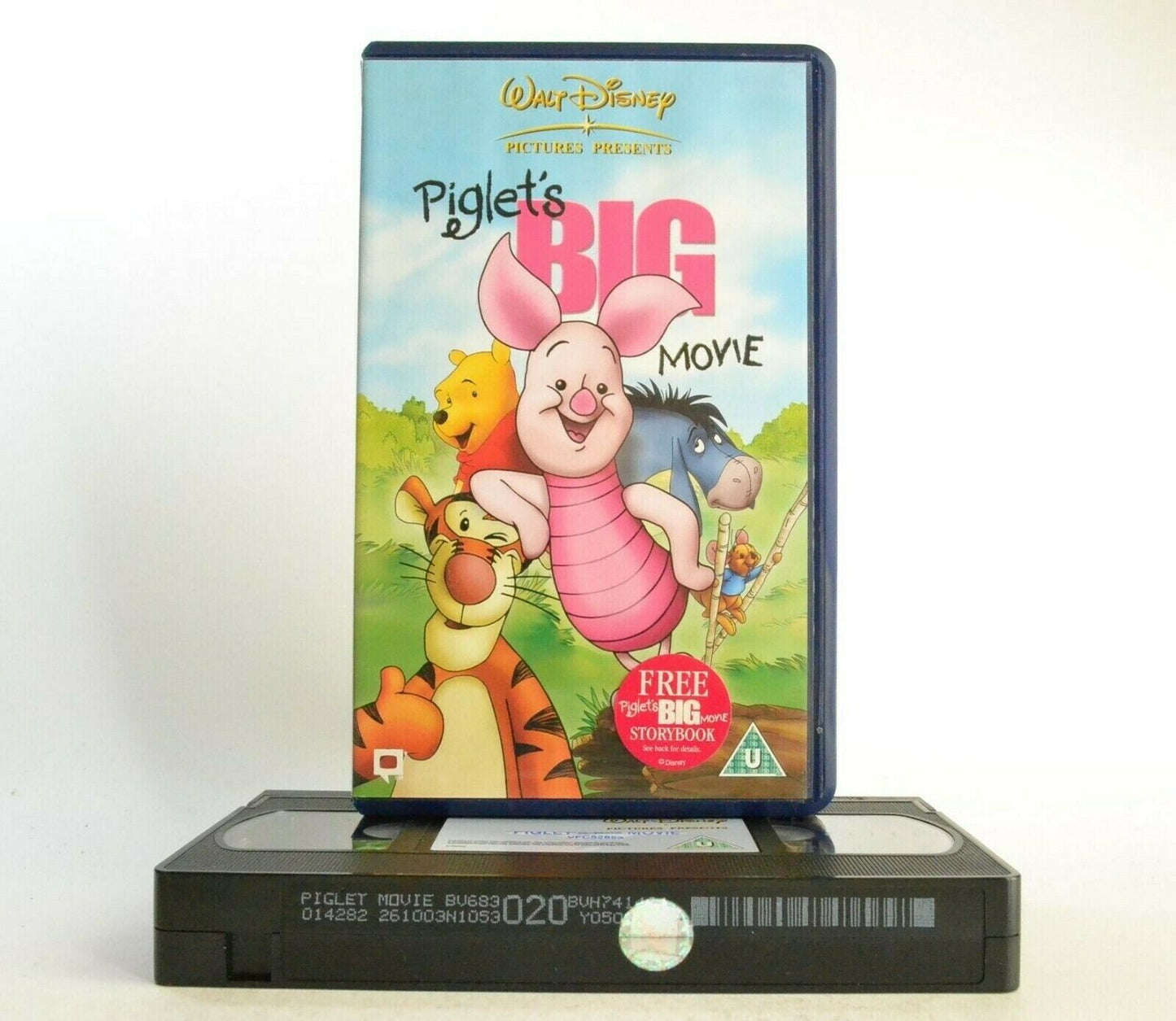 Piglet's Big Movie: Walt Disney (2003) - Animated Adventure - Children's - VHS-