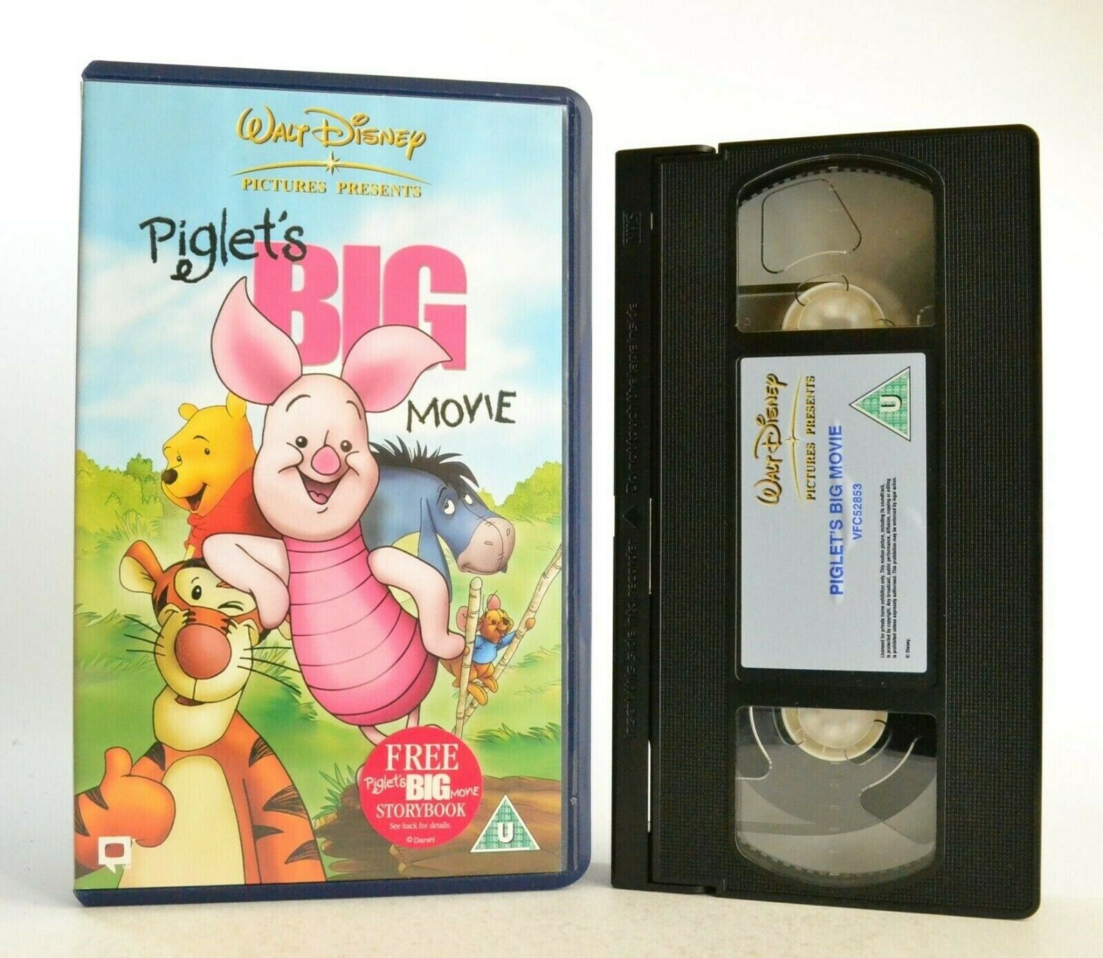 Piglet's Big Movie: Walt Disney (2003) - Animated Adventure - Children's - VHS-