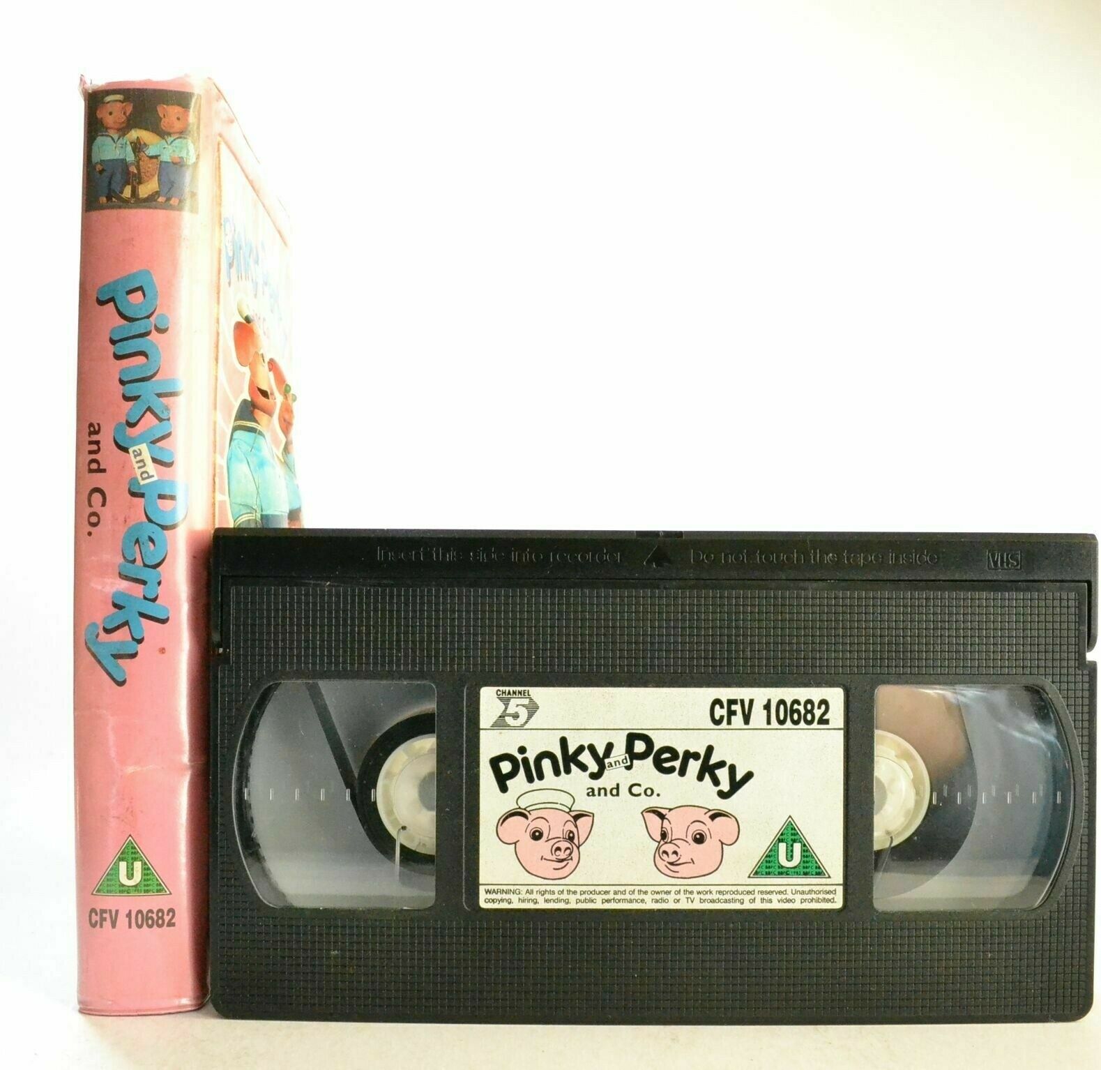 Pinky And Perky: 60's TV Classic - Hilarious Adventures - Children's - Pal VHS-