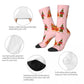 Pizza Coke Fast Food Addict Stockings - Spring Anti Bacterial Socks - Girls Outdoor Medium Soft-