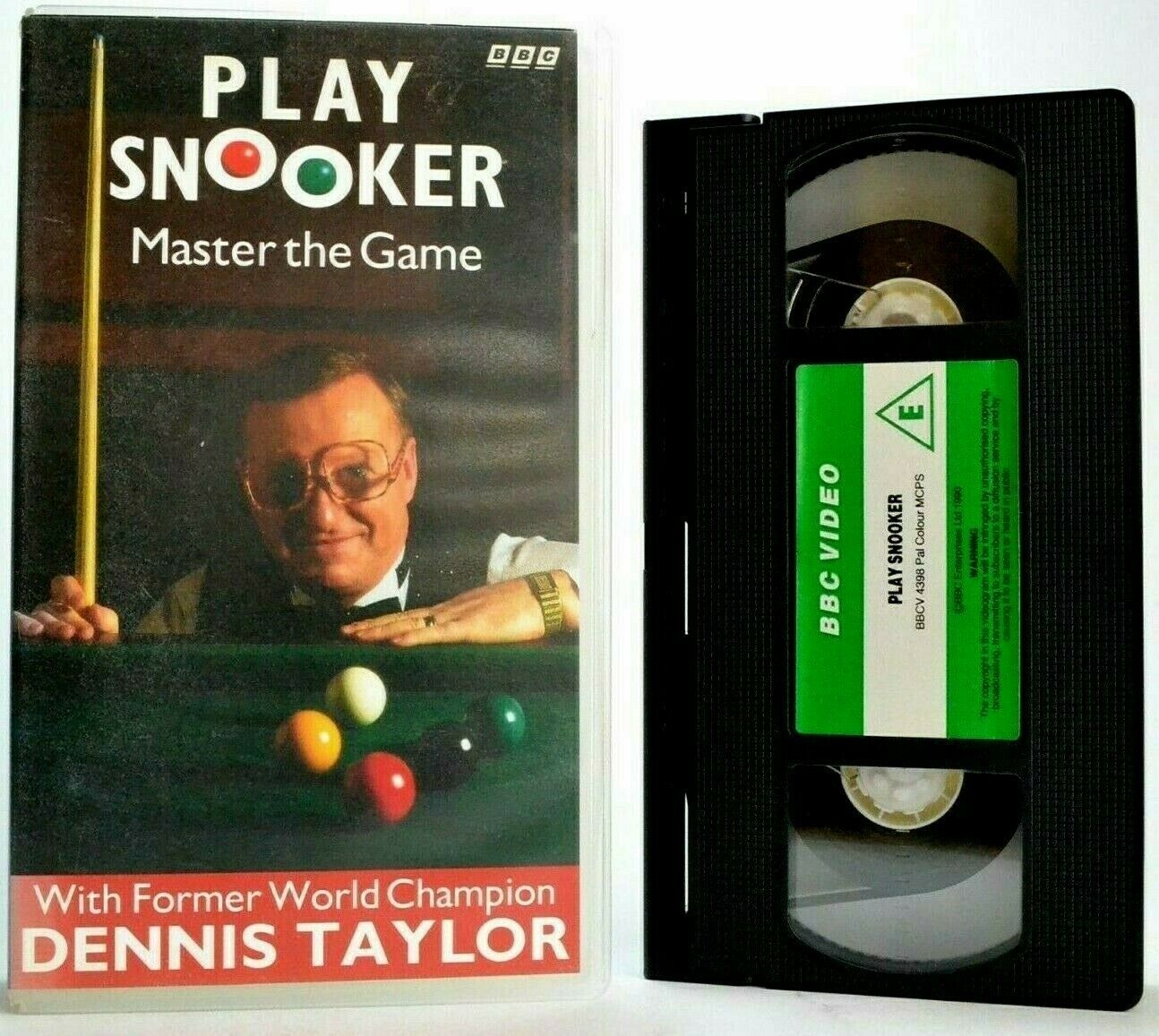 Play Snooker: By Dennis Taylor - Master The Game - Educational - Sports - VHS-