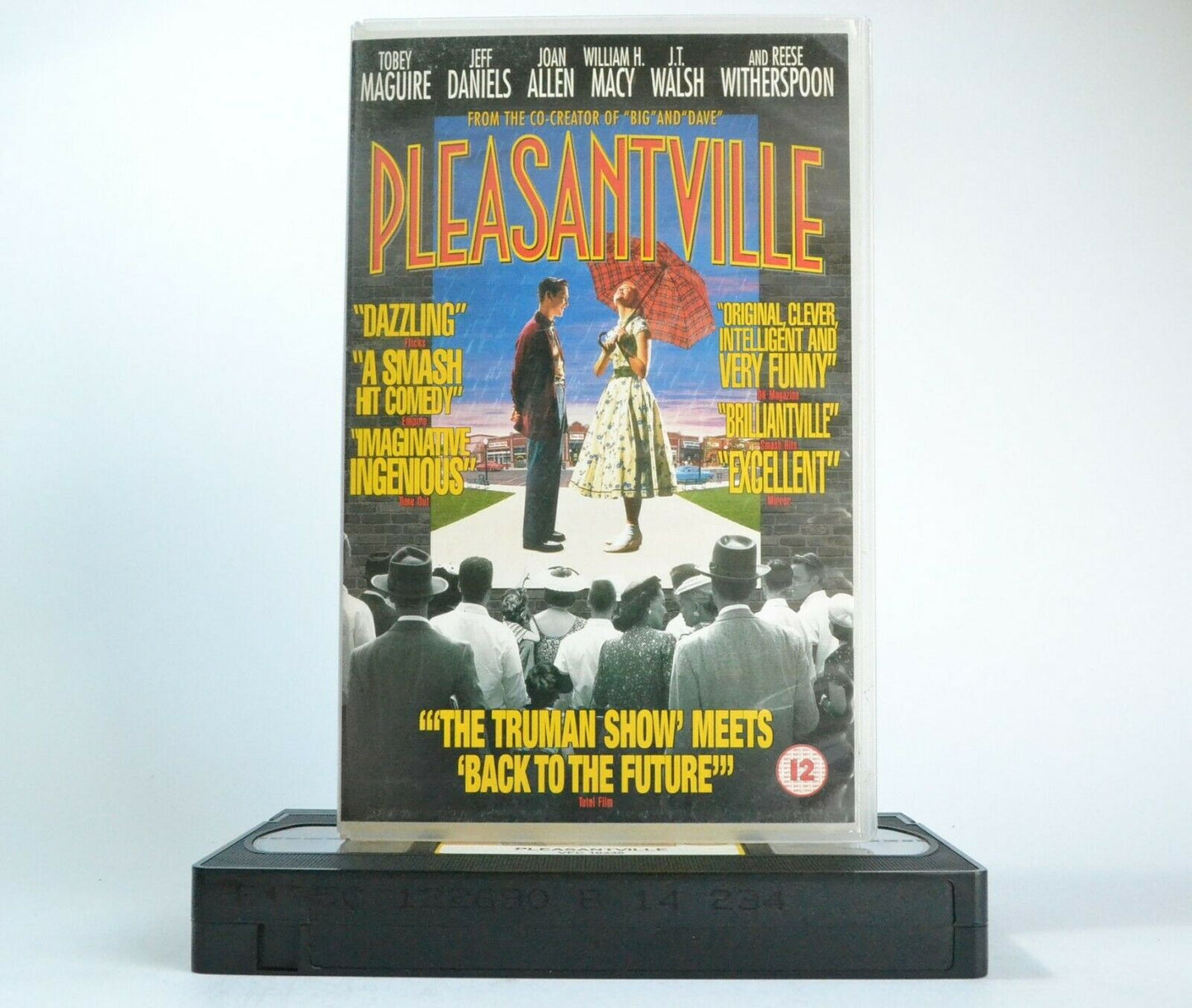 Pleasantville: Drama Comedy (1998) - Large Box - T.Maguire/J.Daniels - Pal VHS-