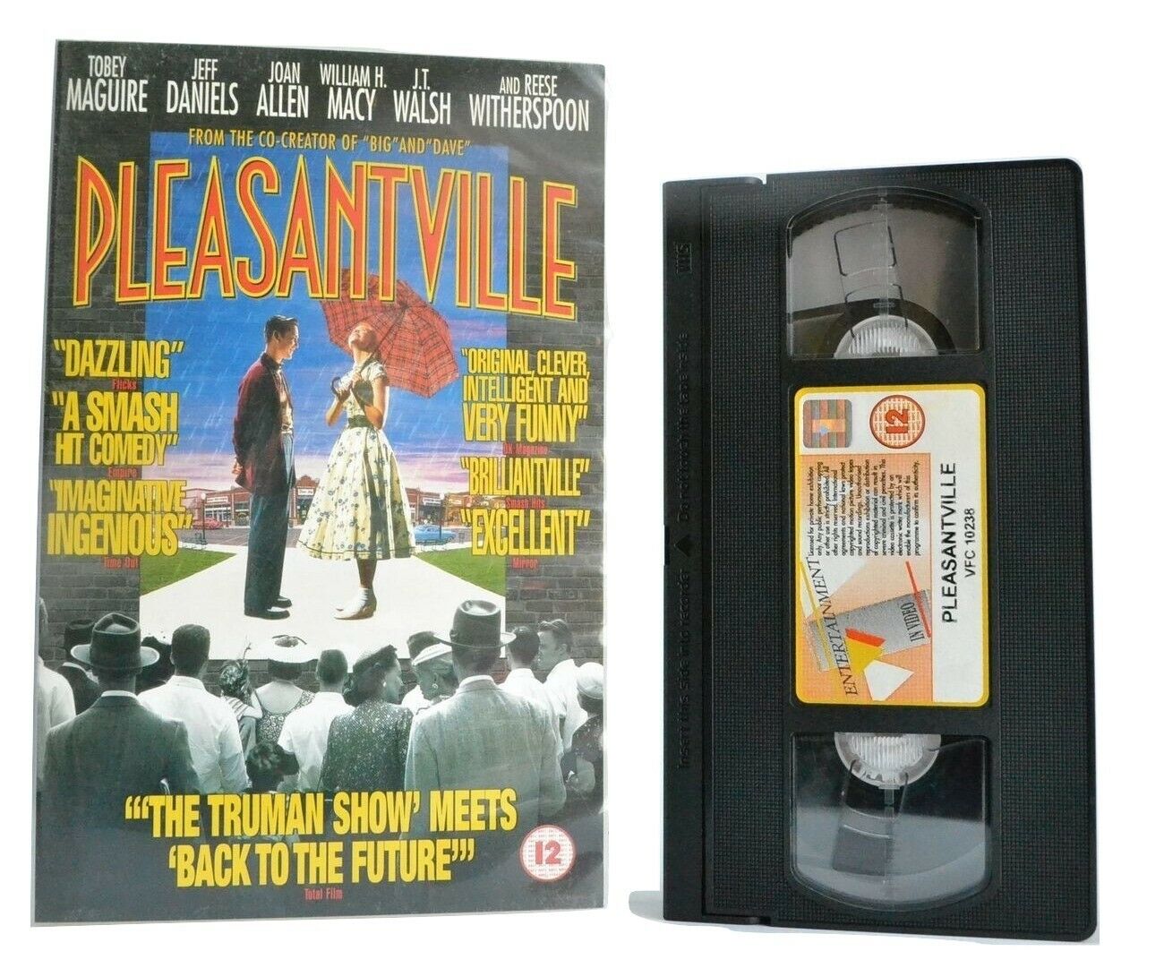 Pleasantville: Drama Comedy (1998) - Large Box - T.Maguire/J.Daniels - Pal VHS-