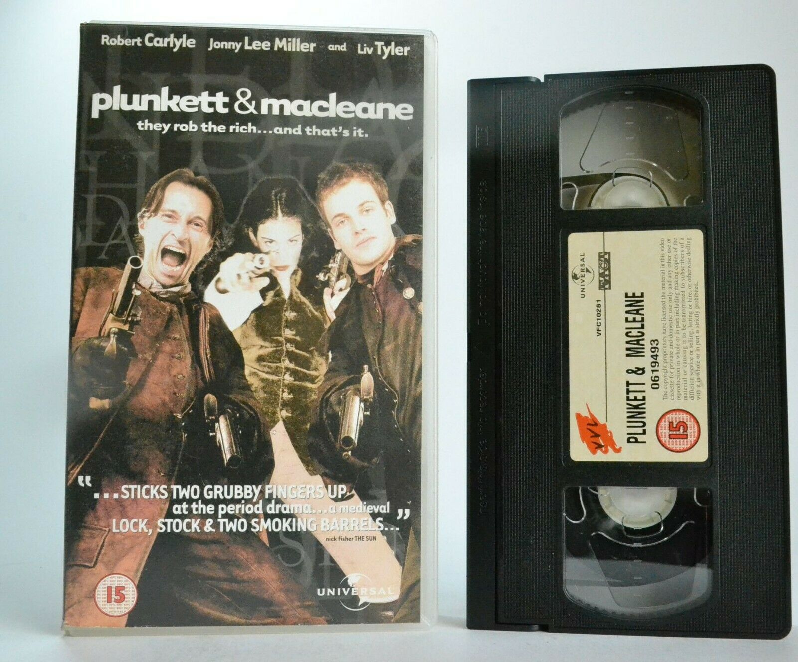 Plunkett And Macleane (1999): British Adventure Film - Jonny Lee Miller - VHS-