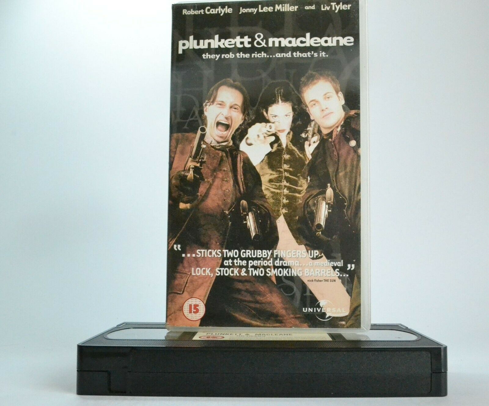 Plunkett And Macleane (1999): British Adventure Film - Jonny Lee Miller - VHS-