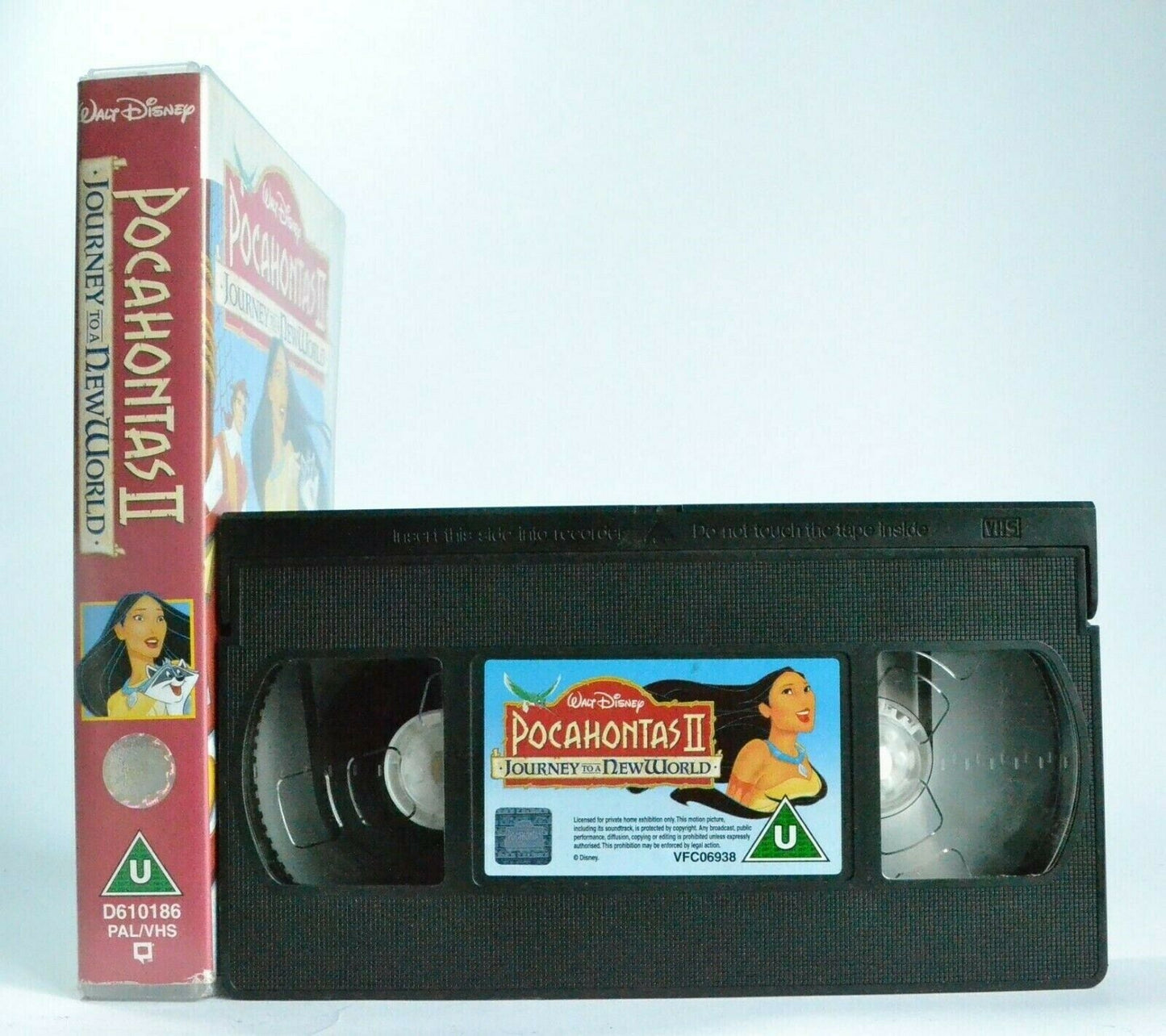 Pocahontas 2: Journey To A New World (1998) - Walt Disney - Children's - Pal VHS-