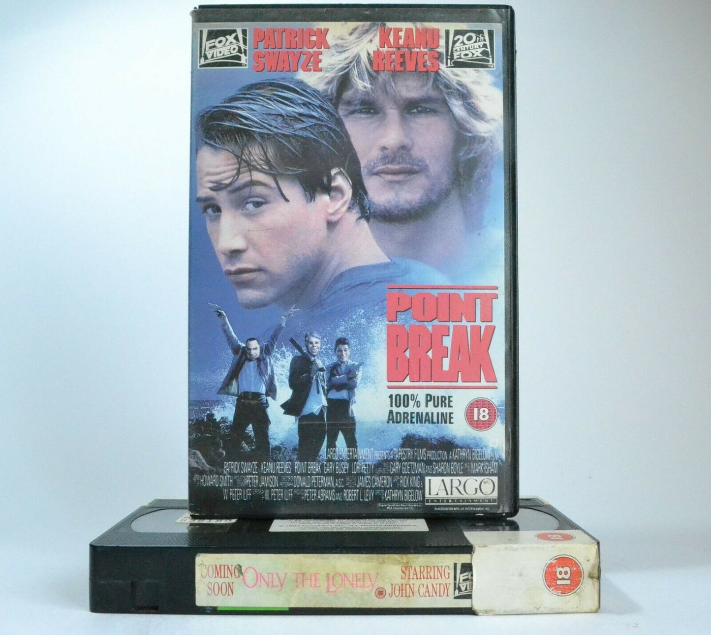 Point Break (1991): 100% Pure Adrenaline - Crime Thriller - Keanu Reeves - VHS-