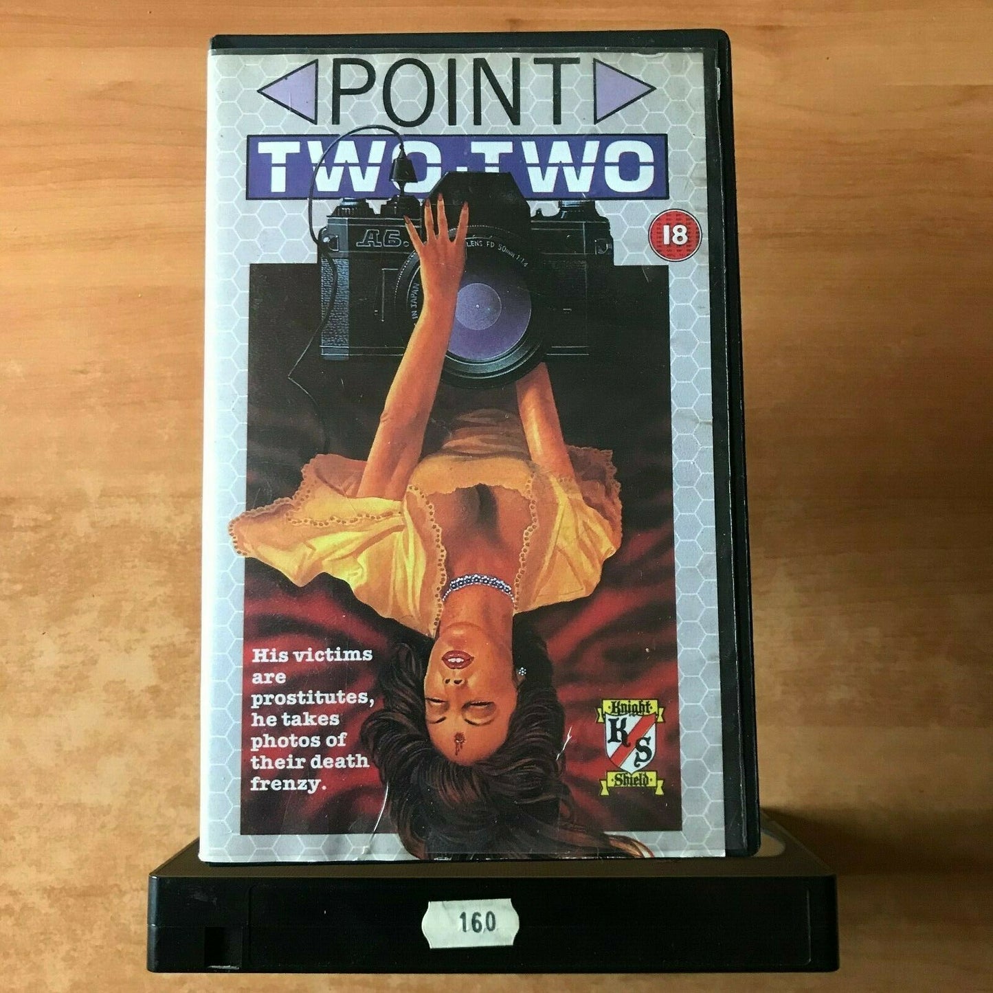 Point Two-Two (1979); Hugh Garner - Crime Thriller [Big Box] Richard Crenna VHS-