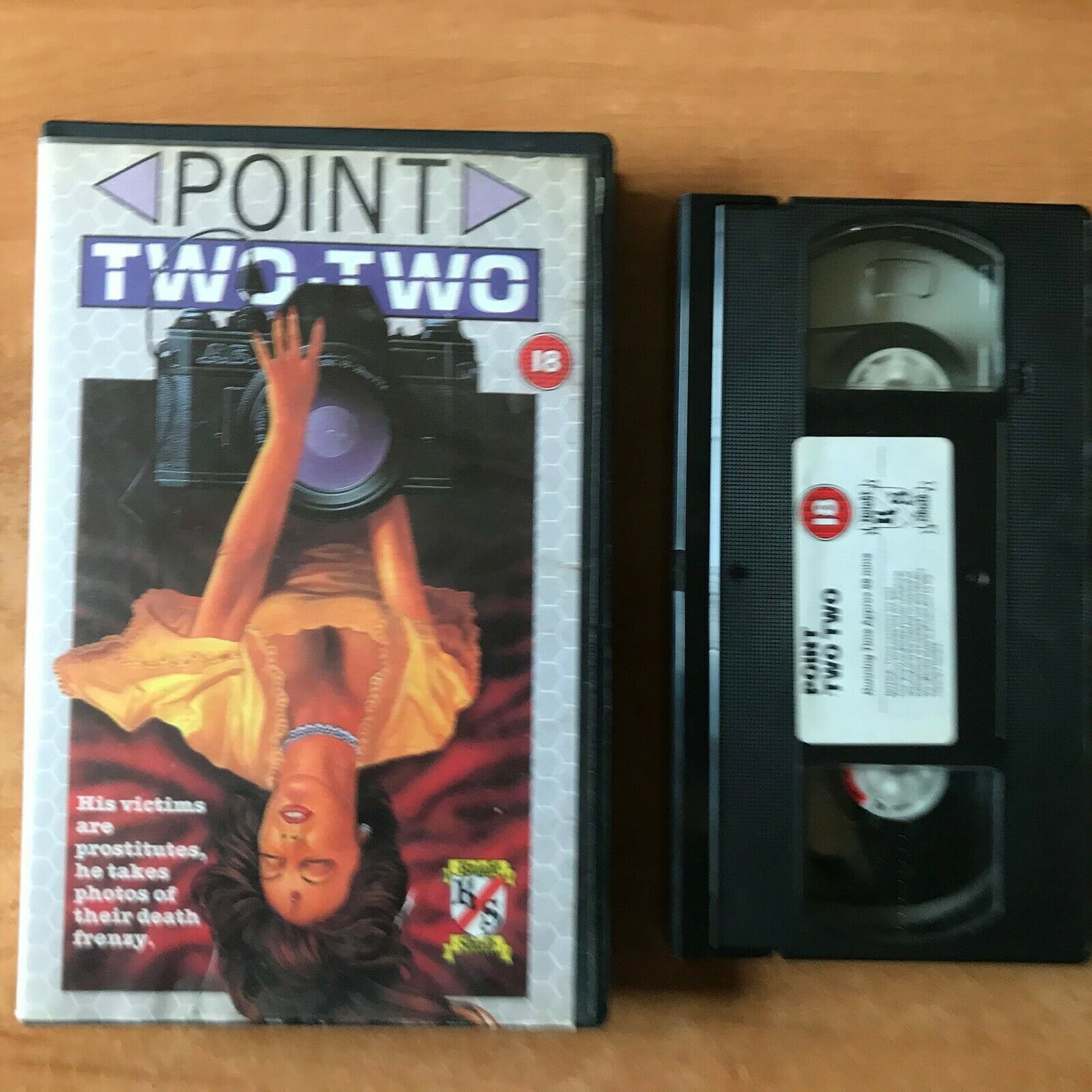 Point Two-Two (1979); Hugh Garner - Crime Thriller [Big Box] Richard Crenna VHS-