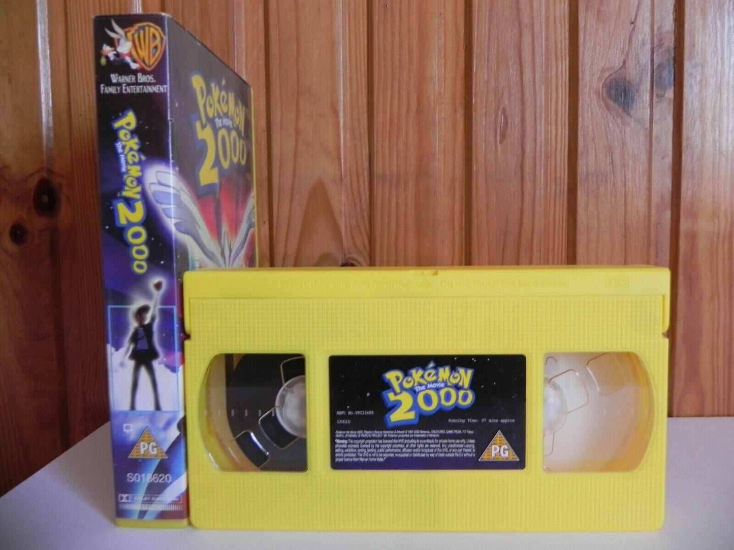 Pokemon 2000: The Movie - Warner Family - Adventure - Animated - Kids - Pal VHS-