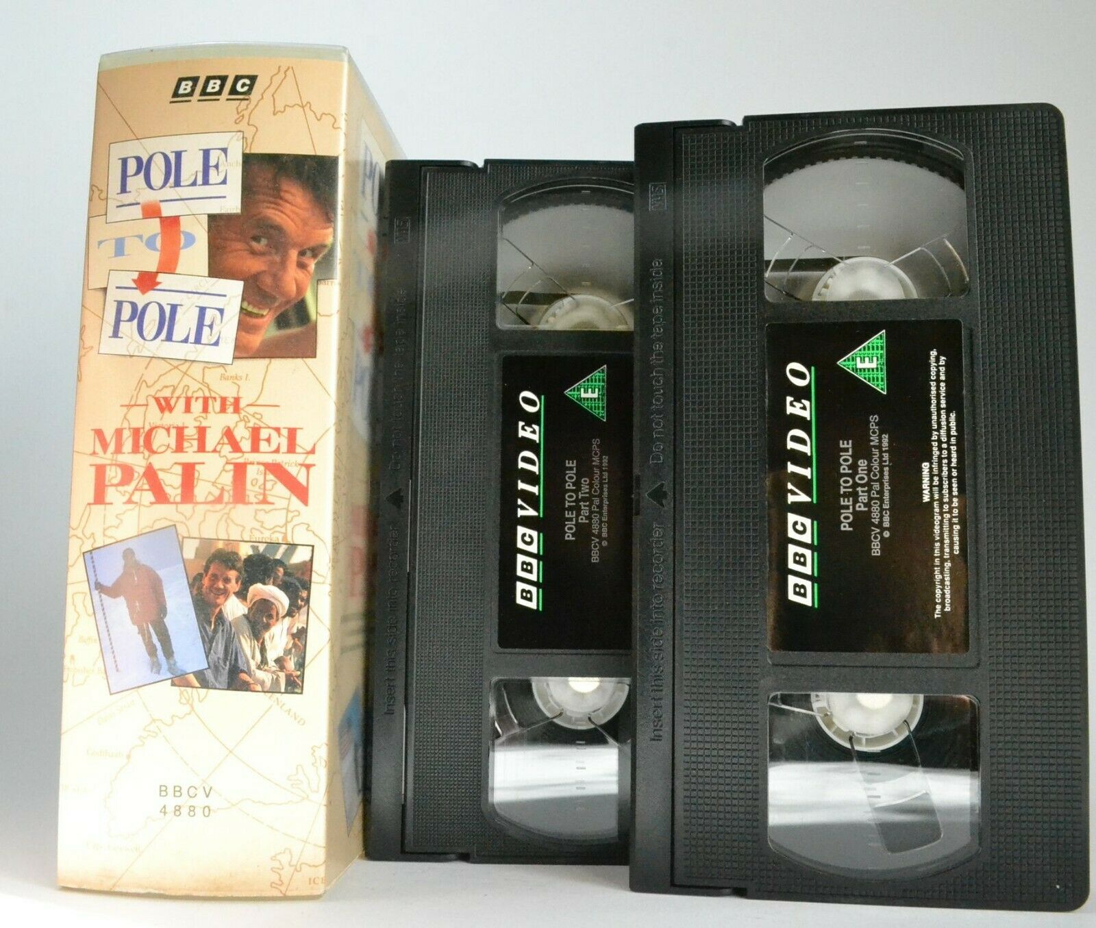 Pole To Pole (BBC); [Michael Palin] - Ethiophia - Zambia - South Affrica - VHS-