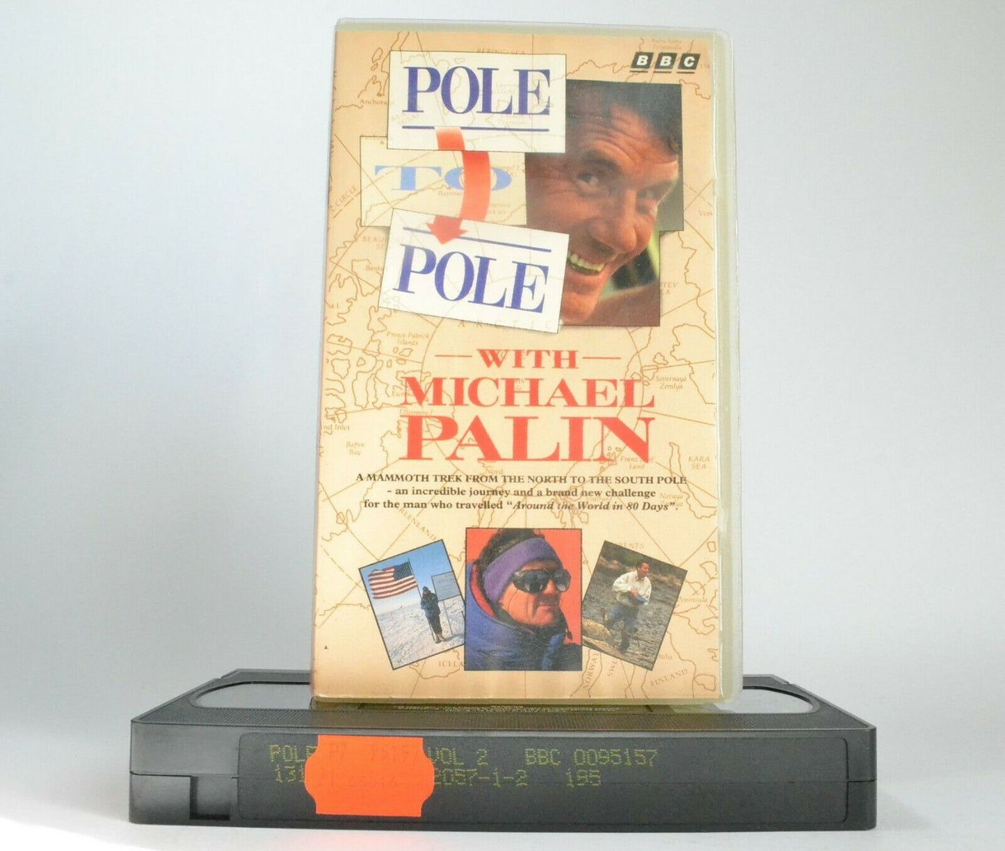 Pole To Pole (BBC); [Michael Palin] - Ethiophia - Zambia - South Affrica - VHS-