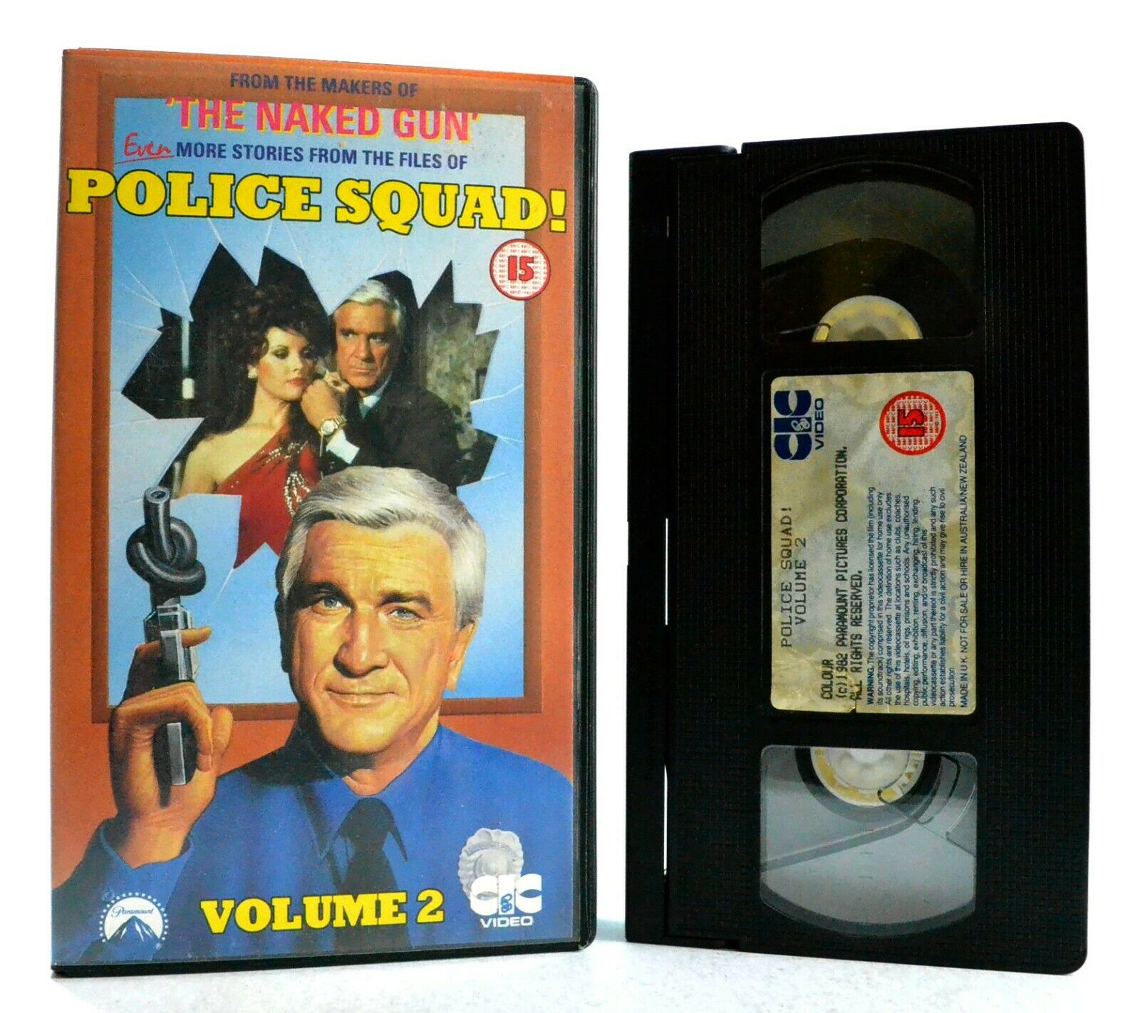 Police Squad: Volume 2 - (1992) TV Comedy Series - Leslie Nielsen - Pal VHS-