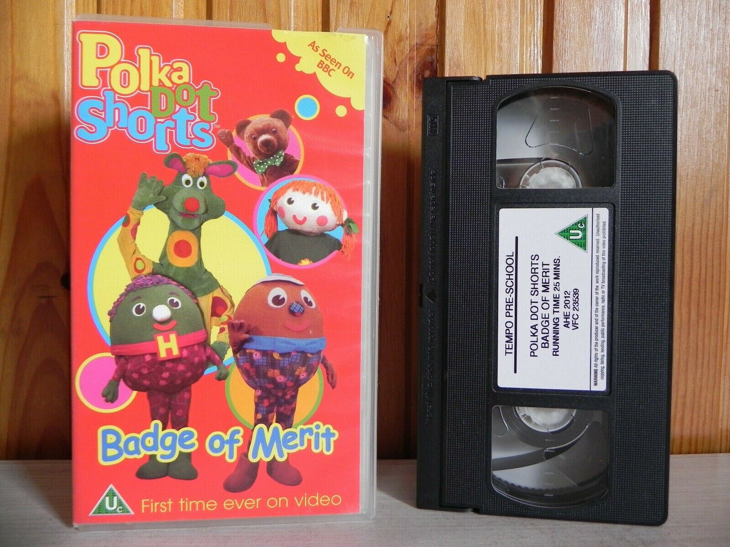 Polka Dot Shorts: Badge Of Merit (Jed MacKay) - Rhyme Feast - Kid's Theatre VHS-