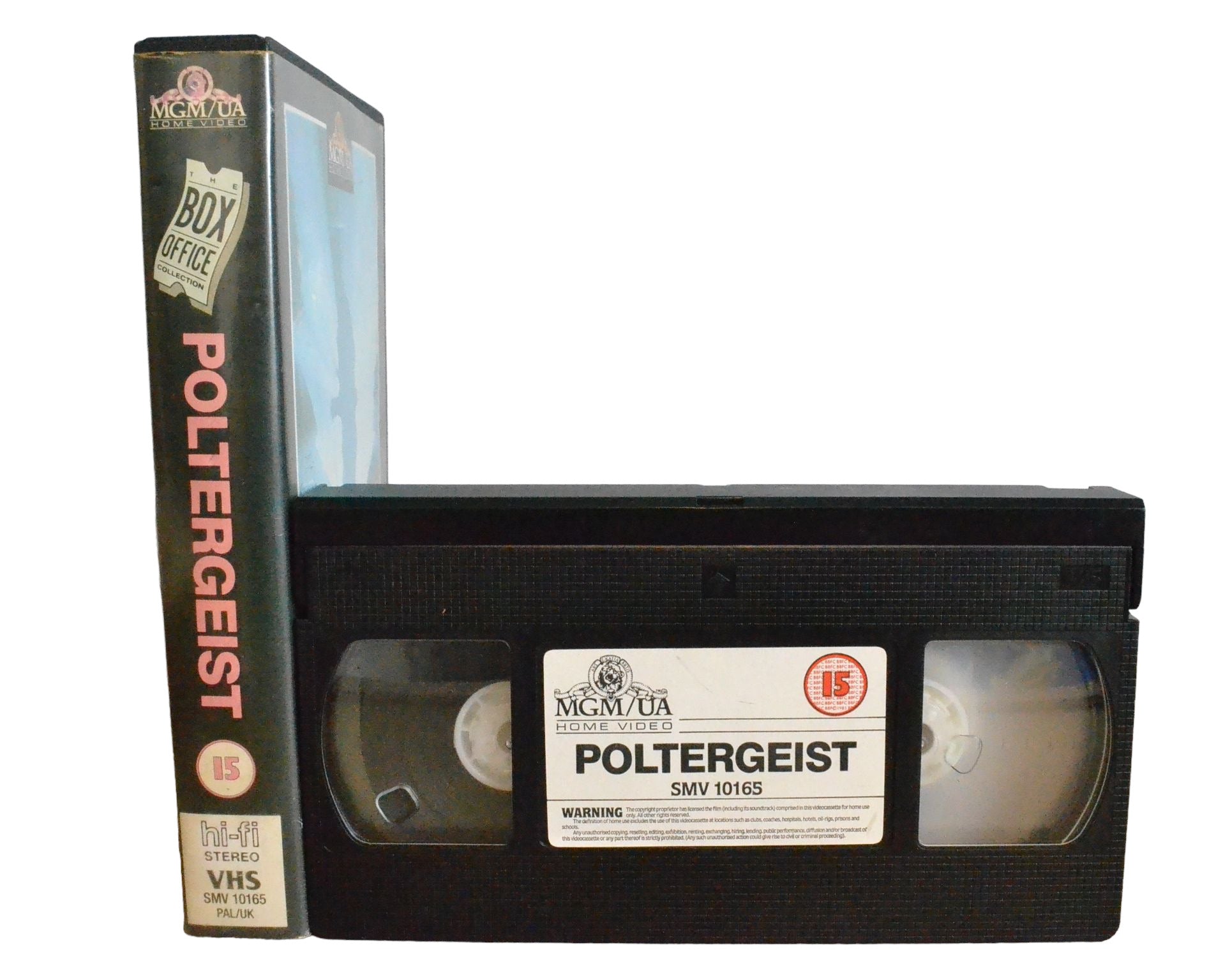 Poltergeist - JoBeth Williams - MGM/UA Home Video - SMV 10165 - Horror - Pal - VHS-