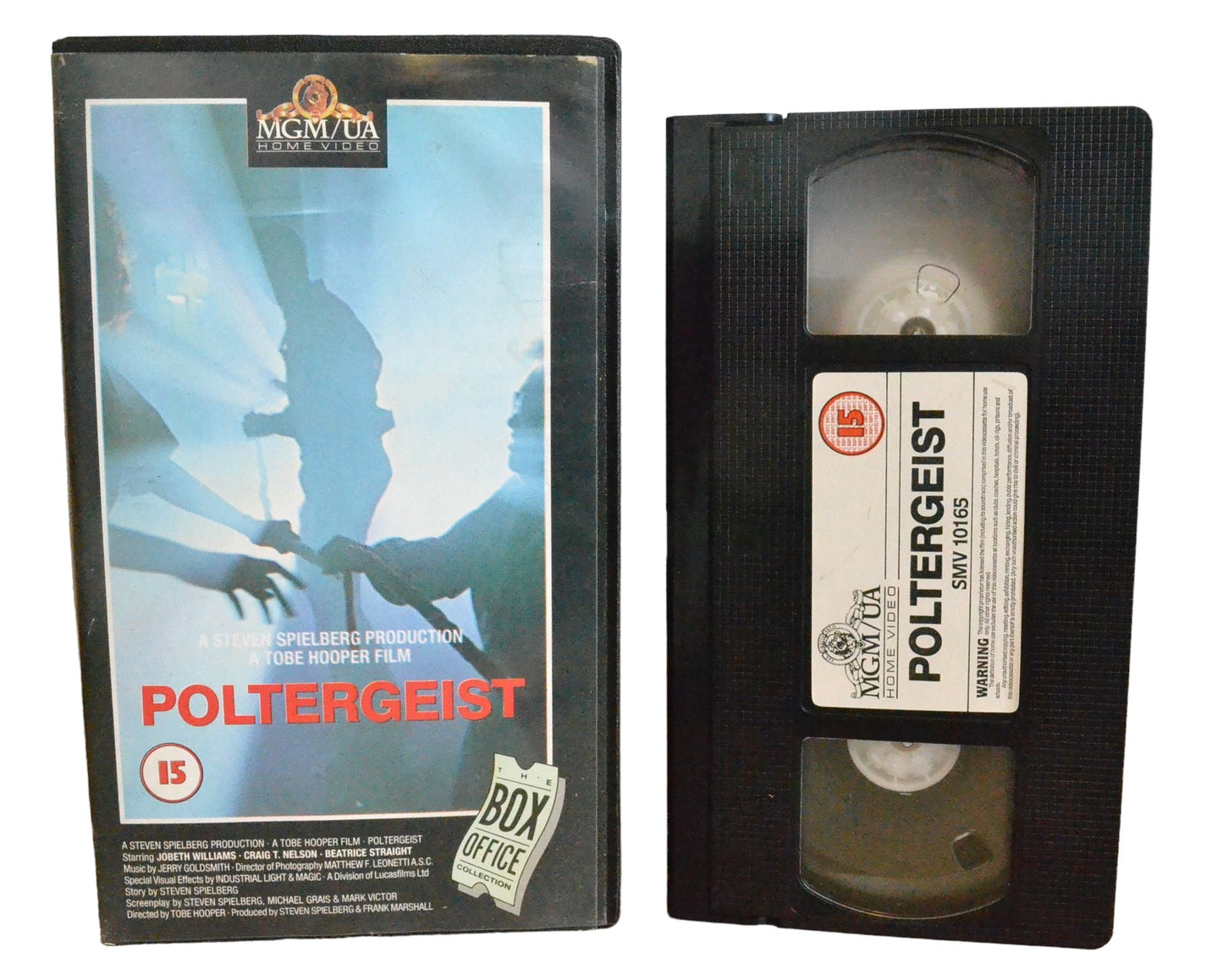 Poltergeist - JoBeth Williams - MGM/UA Home Video - SMV 10165 - Horror - Pal - VHS-