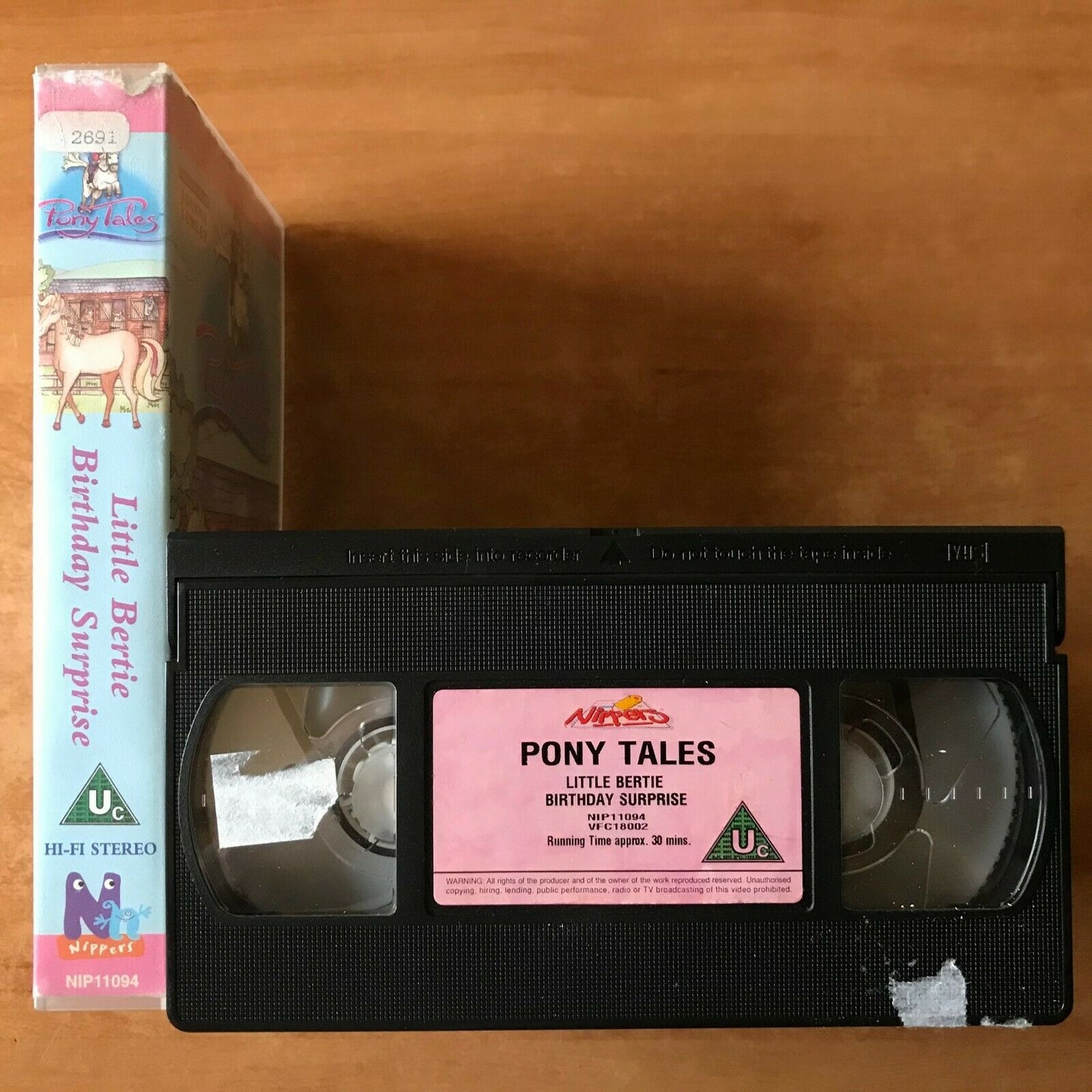 Pony Tales: Little Bertie; [Joanna Lumley] Old Trusty - Animated - Kids - VHS-