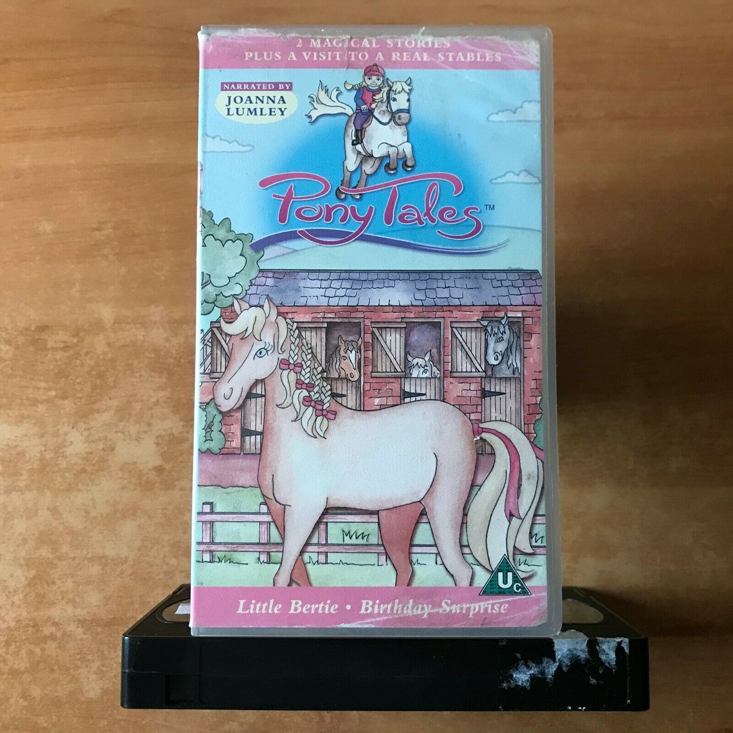 Pony Tales: Little Bertie; [Joanna Lumley] Old Trusty - Animated - Kids - VHS-