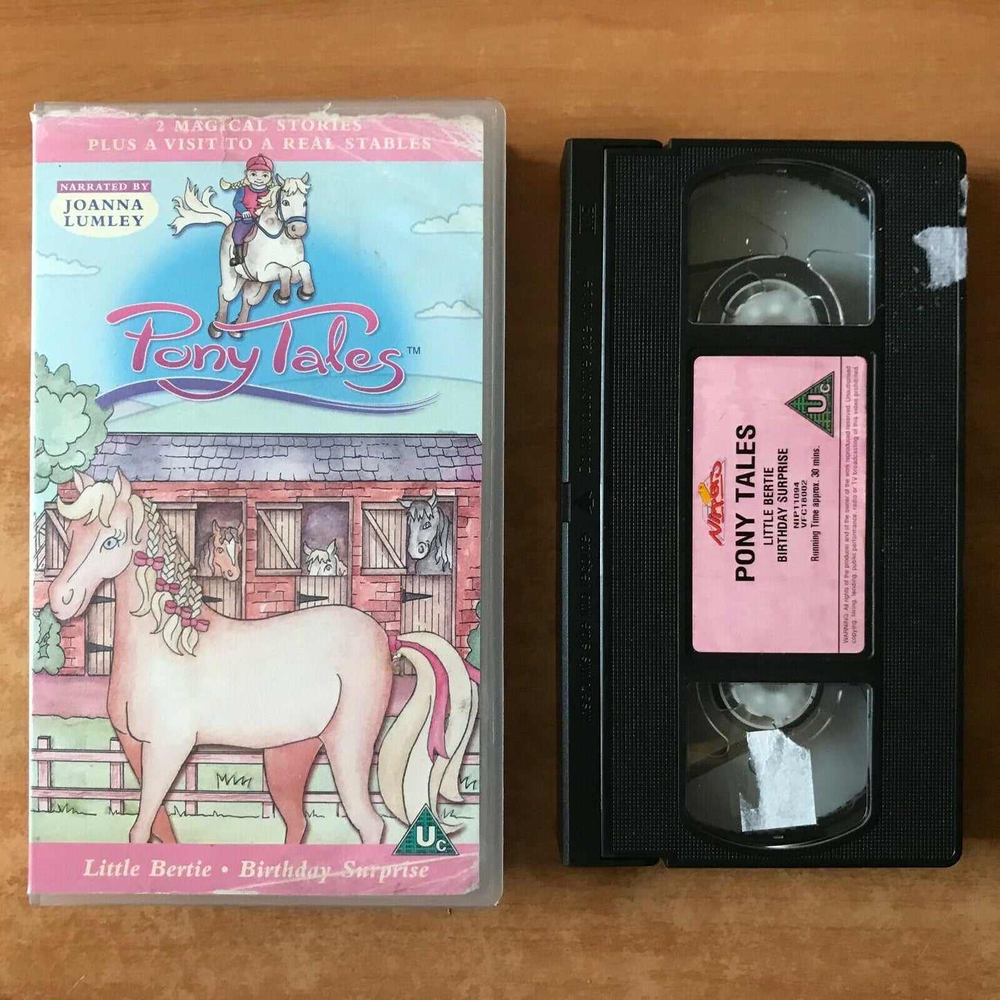 Pony Tales: Little Bertie; [Joanna Lumley] Old Trusty - Animated - Kids - VHS-