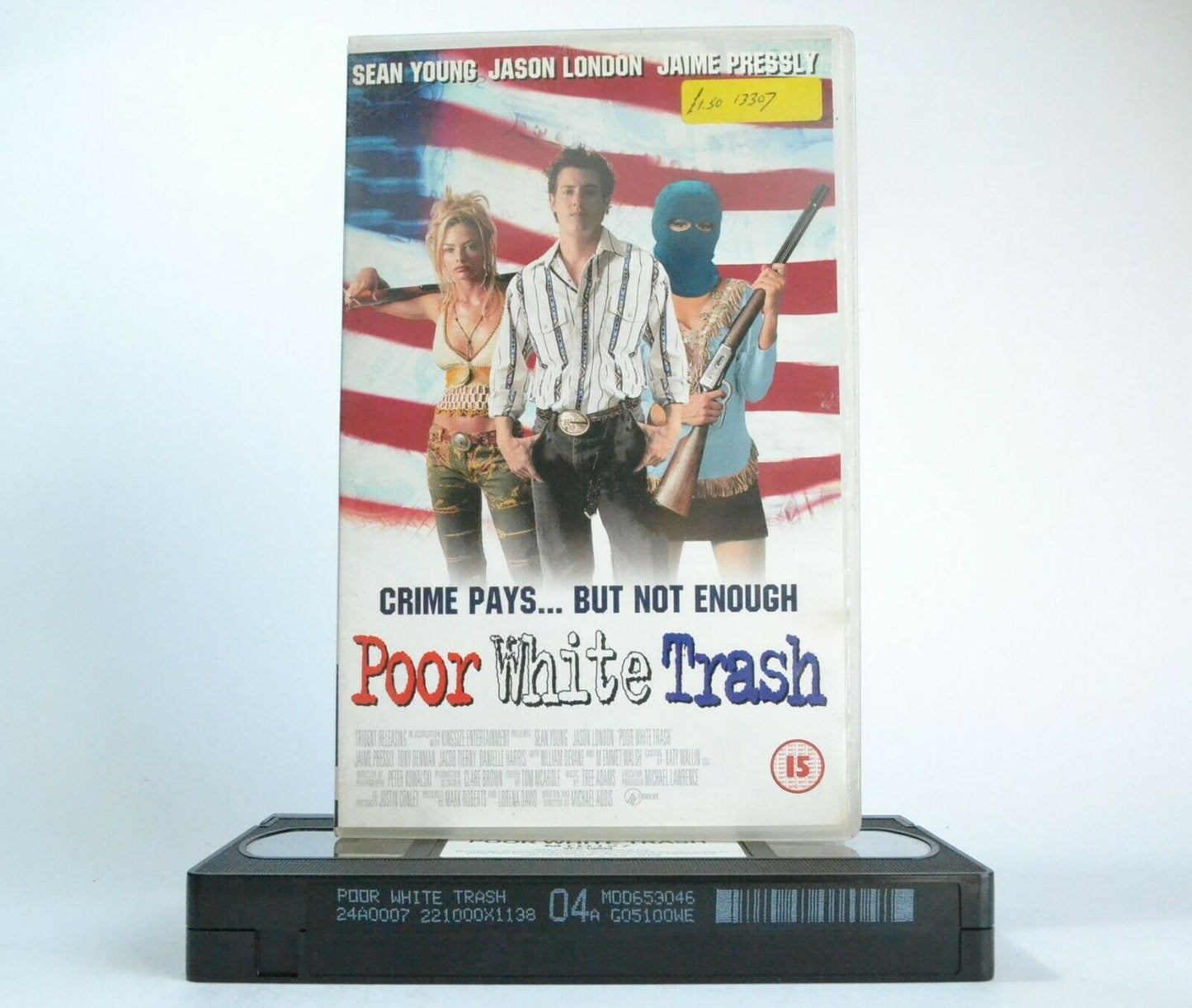 Poor White Trash (2000): Crime Comedy - Large Box - S.Young/J.Pressly - Pal VHS-