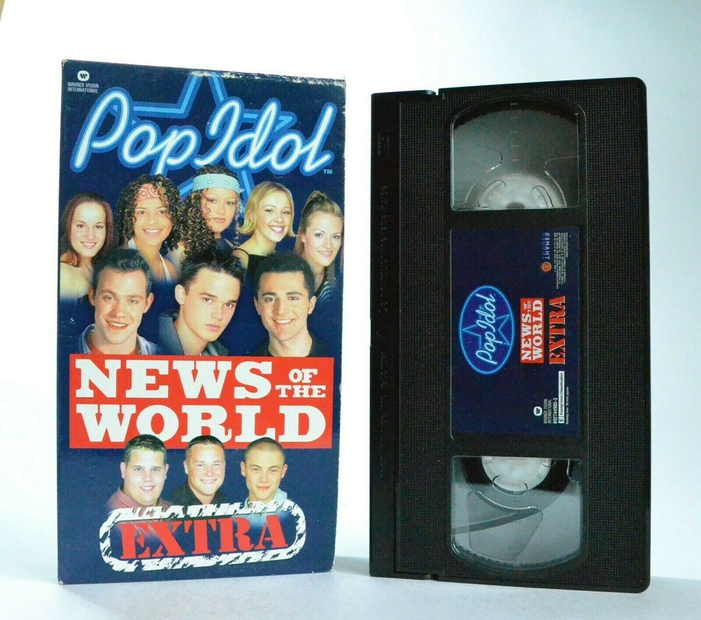 Pop Idol: News Of The World - Carton Box - TV Music Show - Entertainment - VHS-