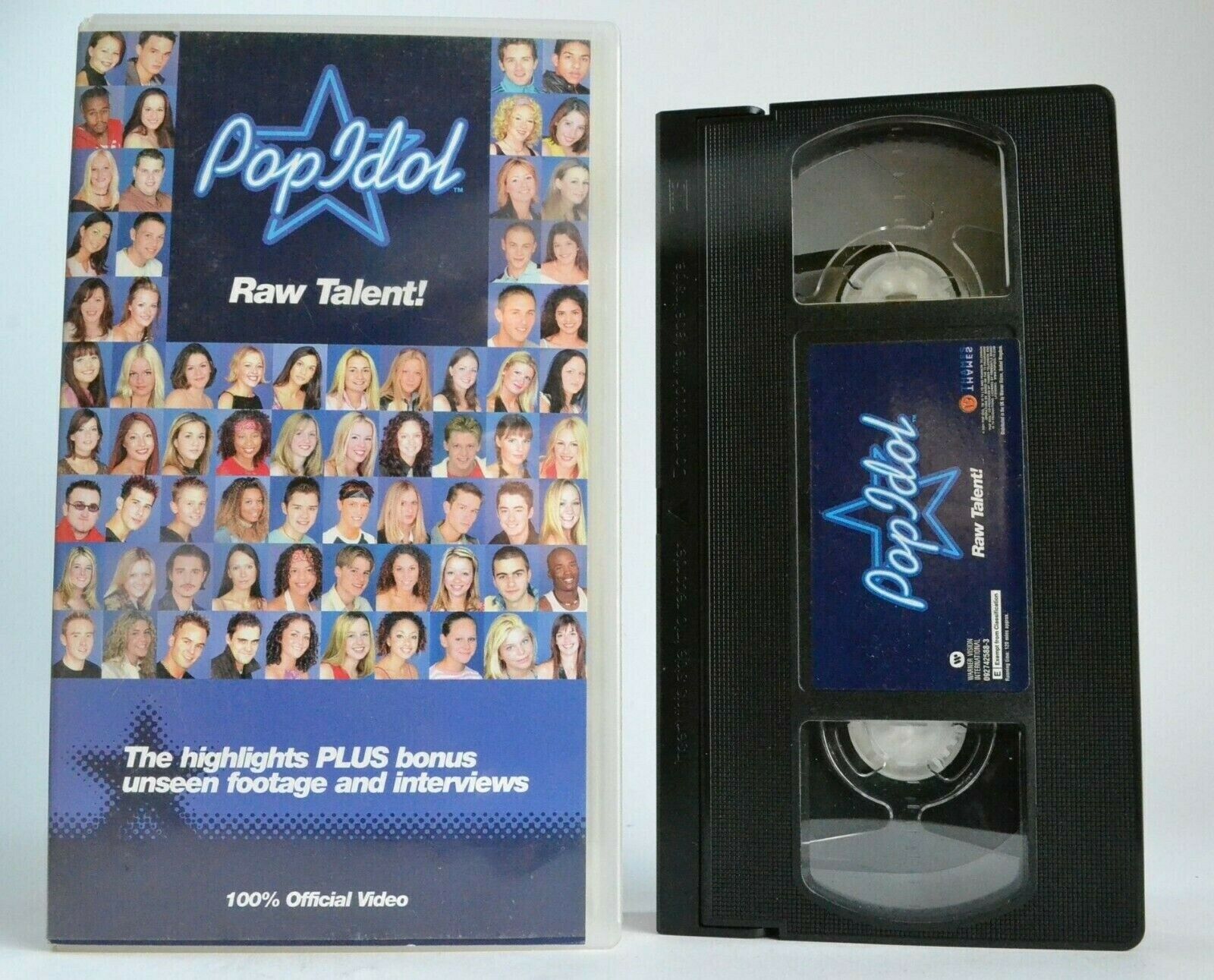 Pop Idol: Raw Talent [Official Video] - Superstar - Simon Fuller - Music - VHS-