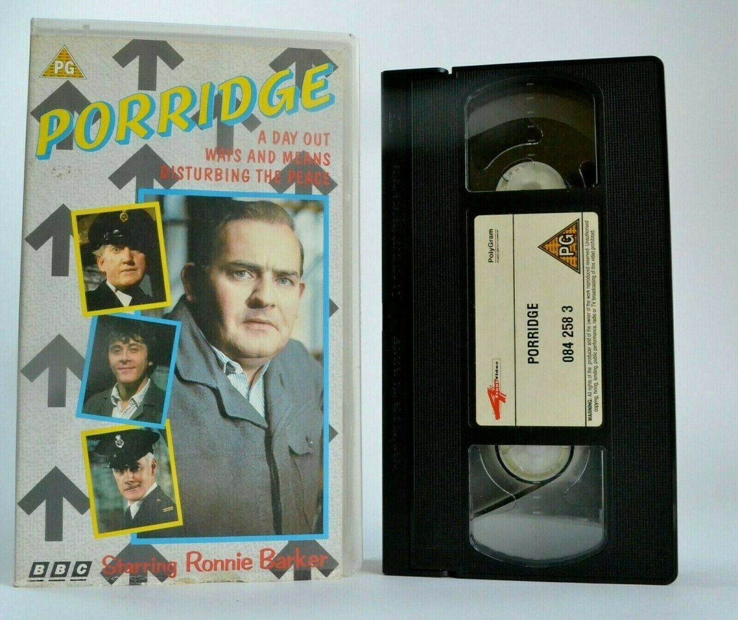 Porridge: A Day Out - BBC Comedy Series - Ronnie Baker/Brian Wilde - Pal VHS-