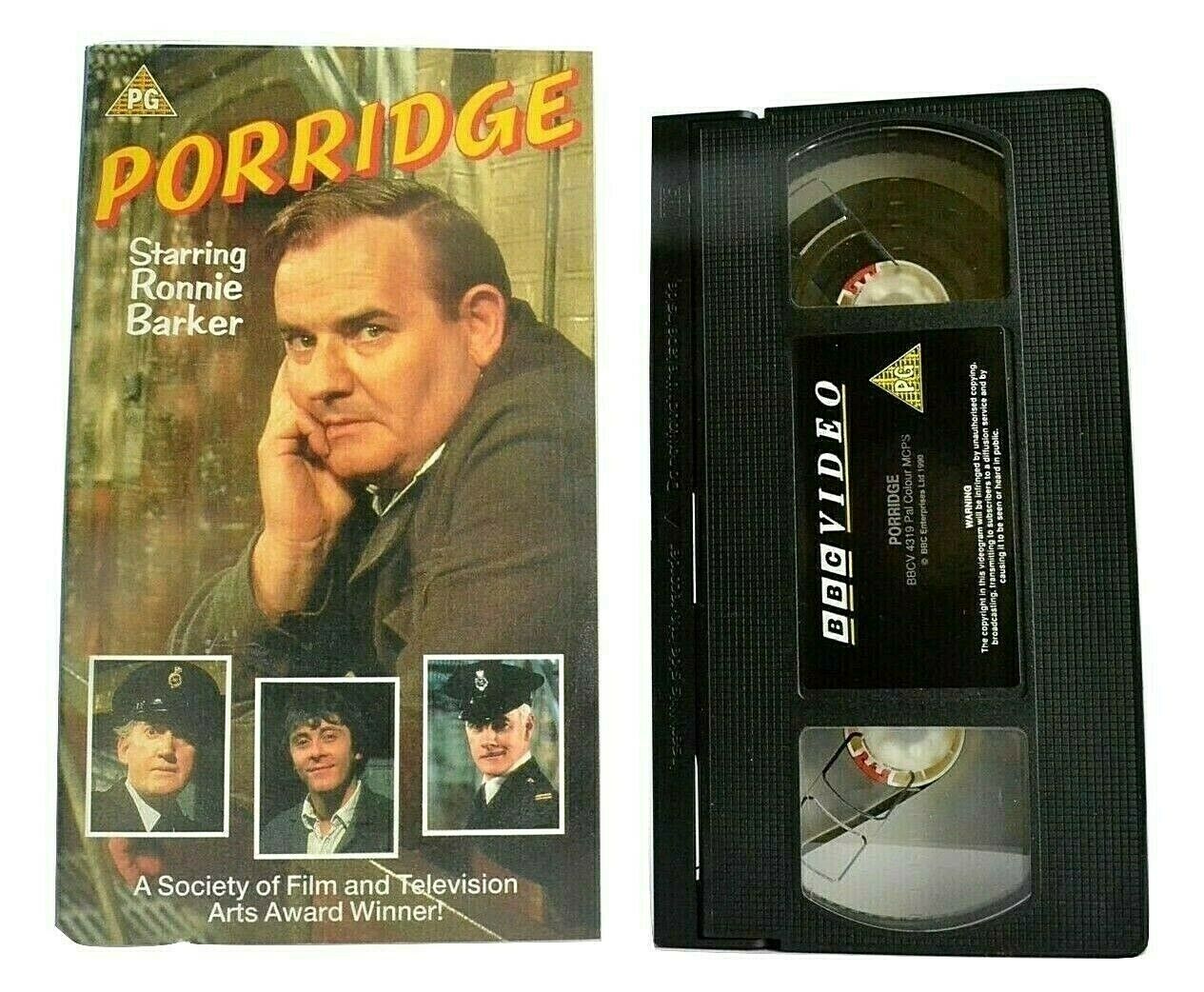 Porridge; [Dick Clement] - Prisoner And Escort - TV Series - Ronnie Baker - VHS-