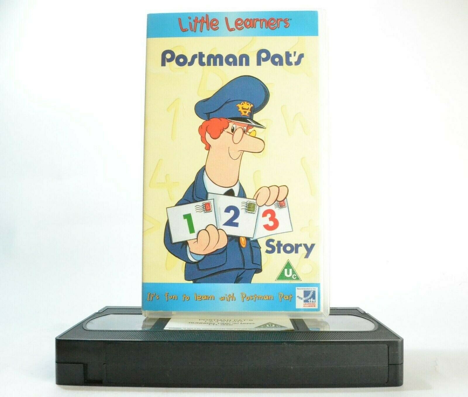 Postman Pat: 1,2,3 Story - Preschool - Educational - Animated - Children's - VHS-