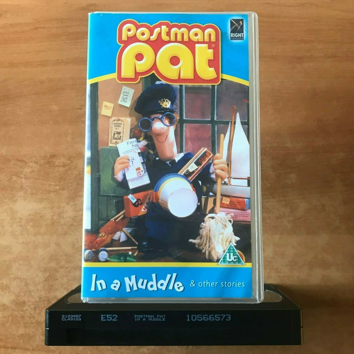 Postman Pat: In A Muddle & Other Stories - Educational - Animated - Kids - VHS-