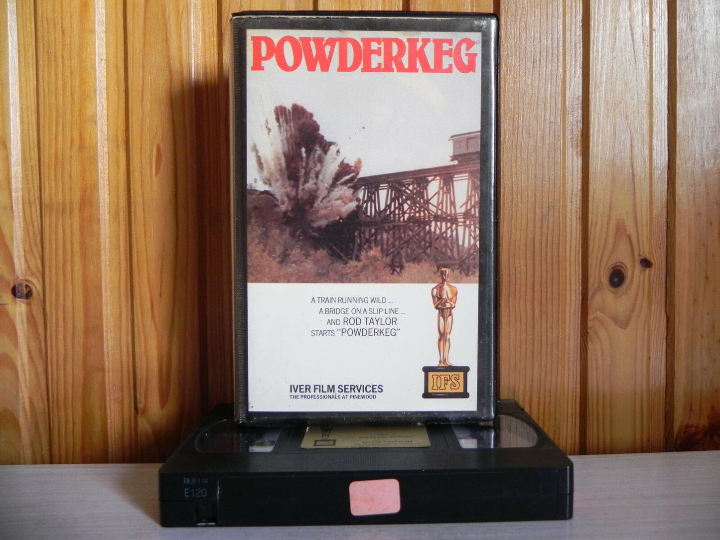 Powderkeg - Bearcats - Douglas Heyes - IFS Release - Pre-Cert - Western - VHS-