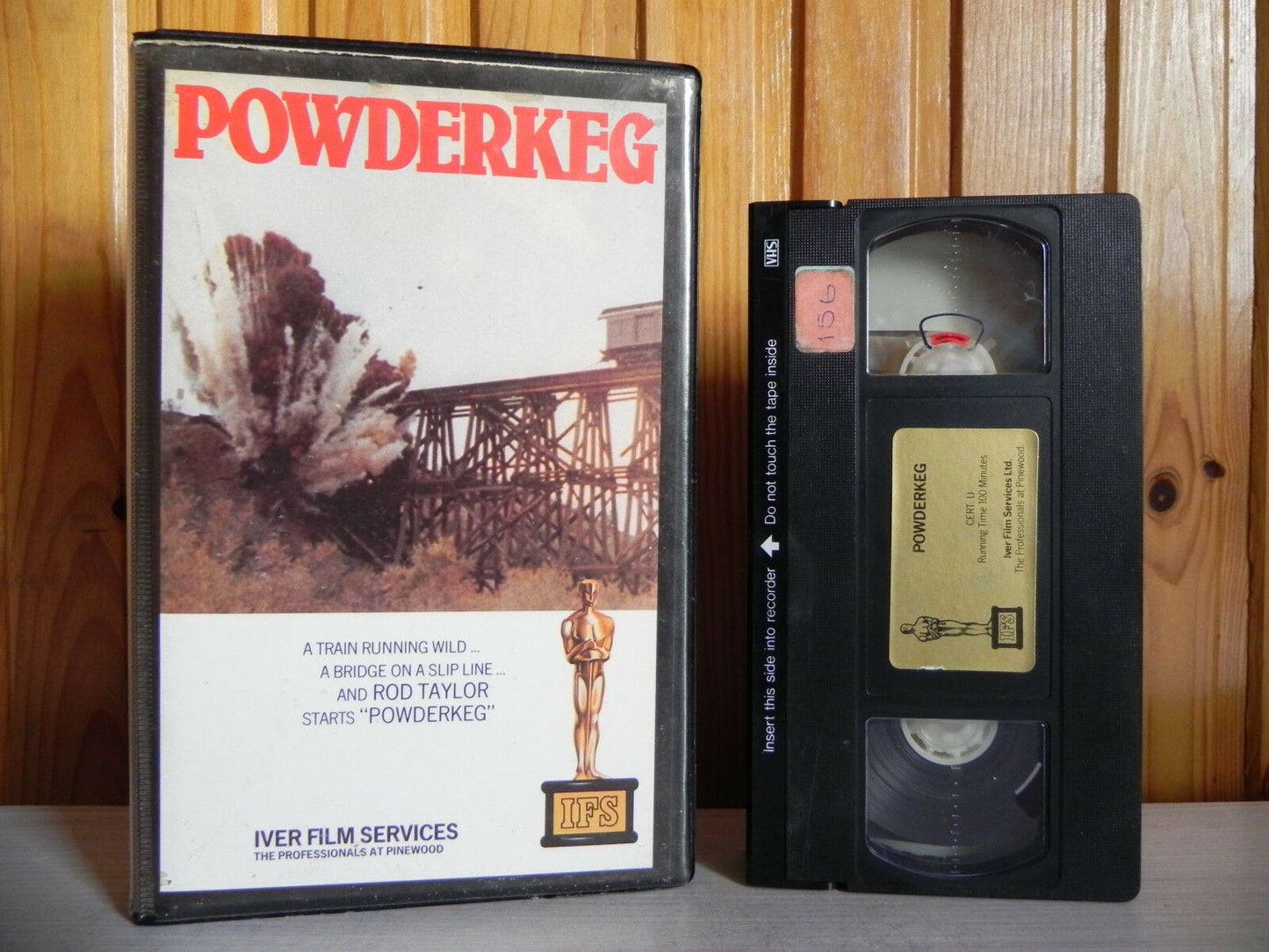 Powderkeg - Bearcats - Douglas Heyes - IFS Release - Pre-Cert - Western - VHS-