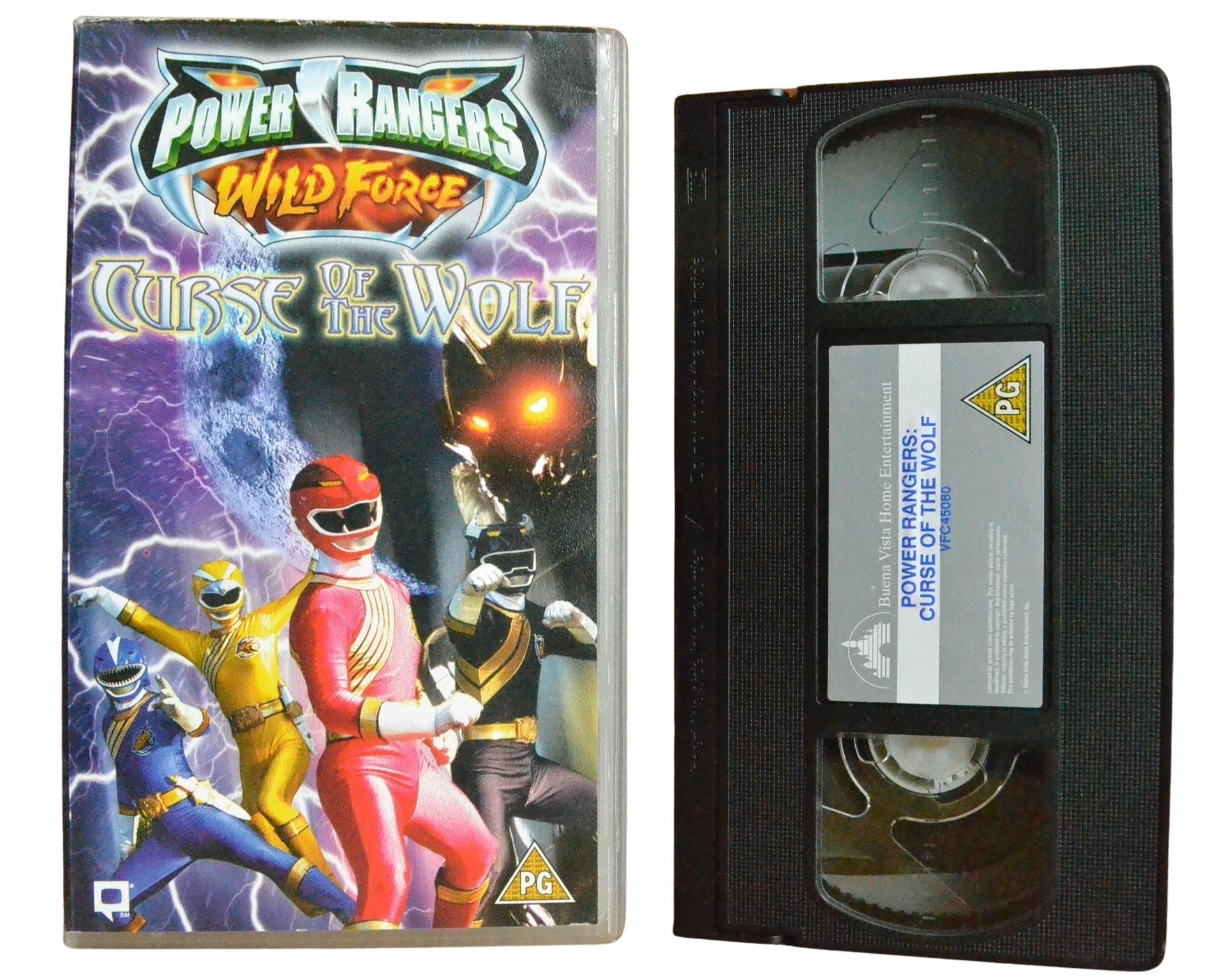 Power Rangers Wild Force: Curse of The Wolf - Children’s - Pal VHS-