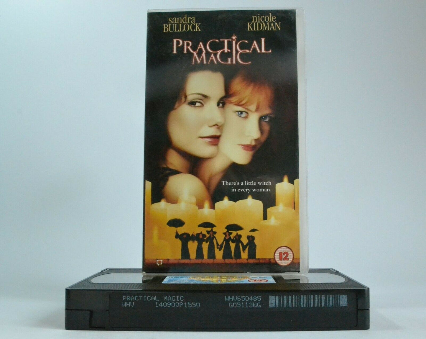 Practical Magic (1998): Witchcraft Fantasy - Sandra Bullock/Nicole Kidman - VHS-