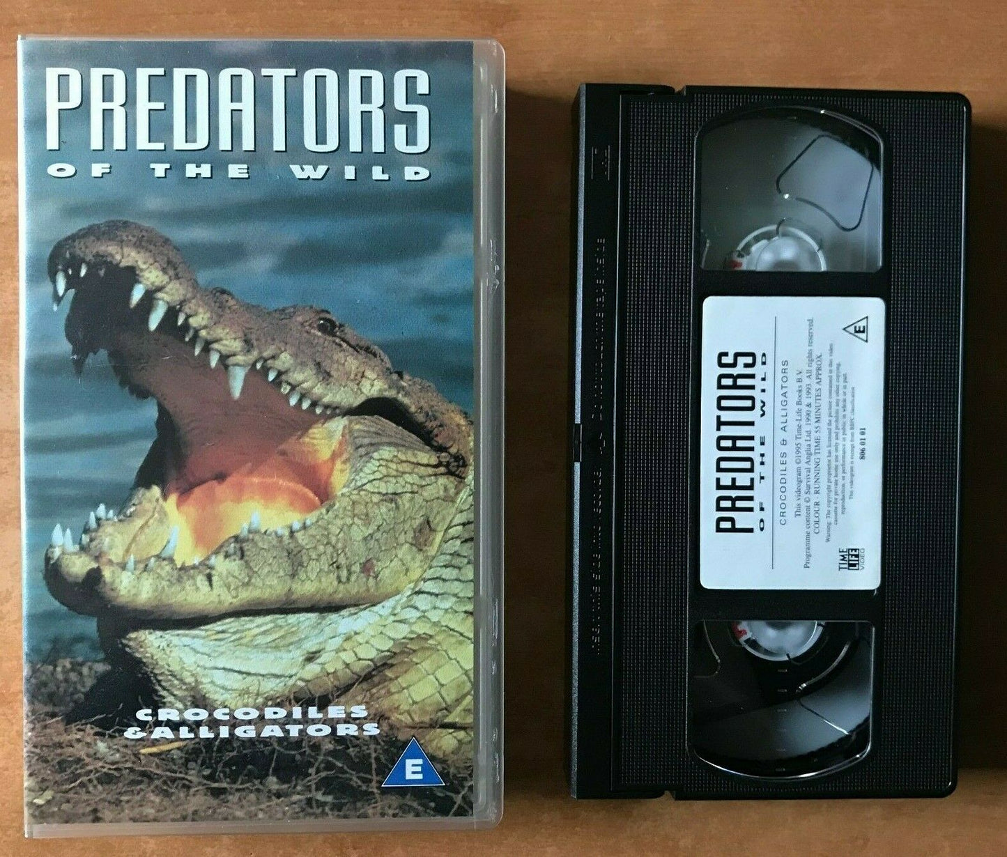 Predators Of The Wild: Crocodiles And Alligators [Documentary] Pal VHS-