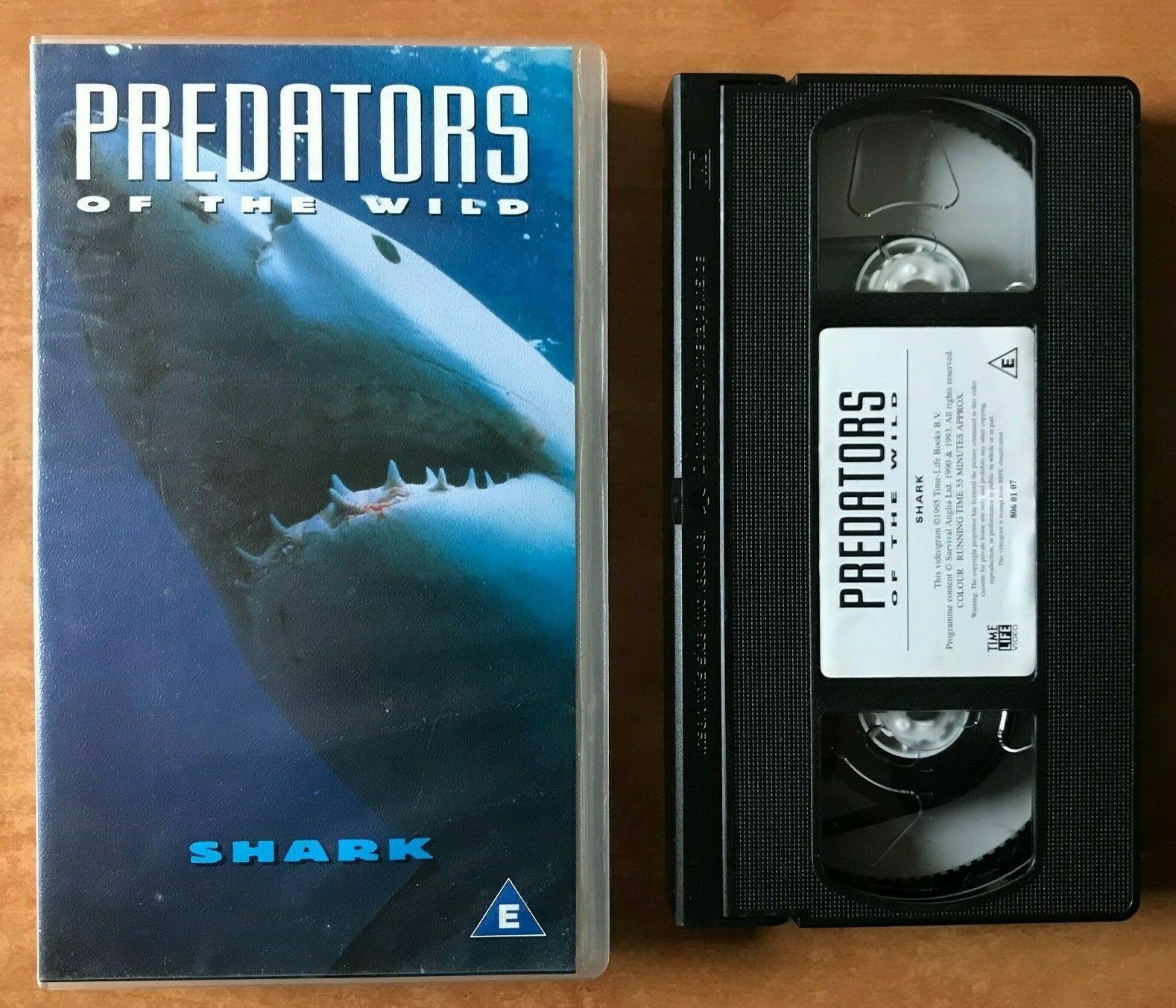 Predators Of The Wild: Shark [Time Life Video] Documentary (Colin Willock) VHS-