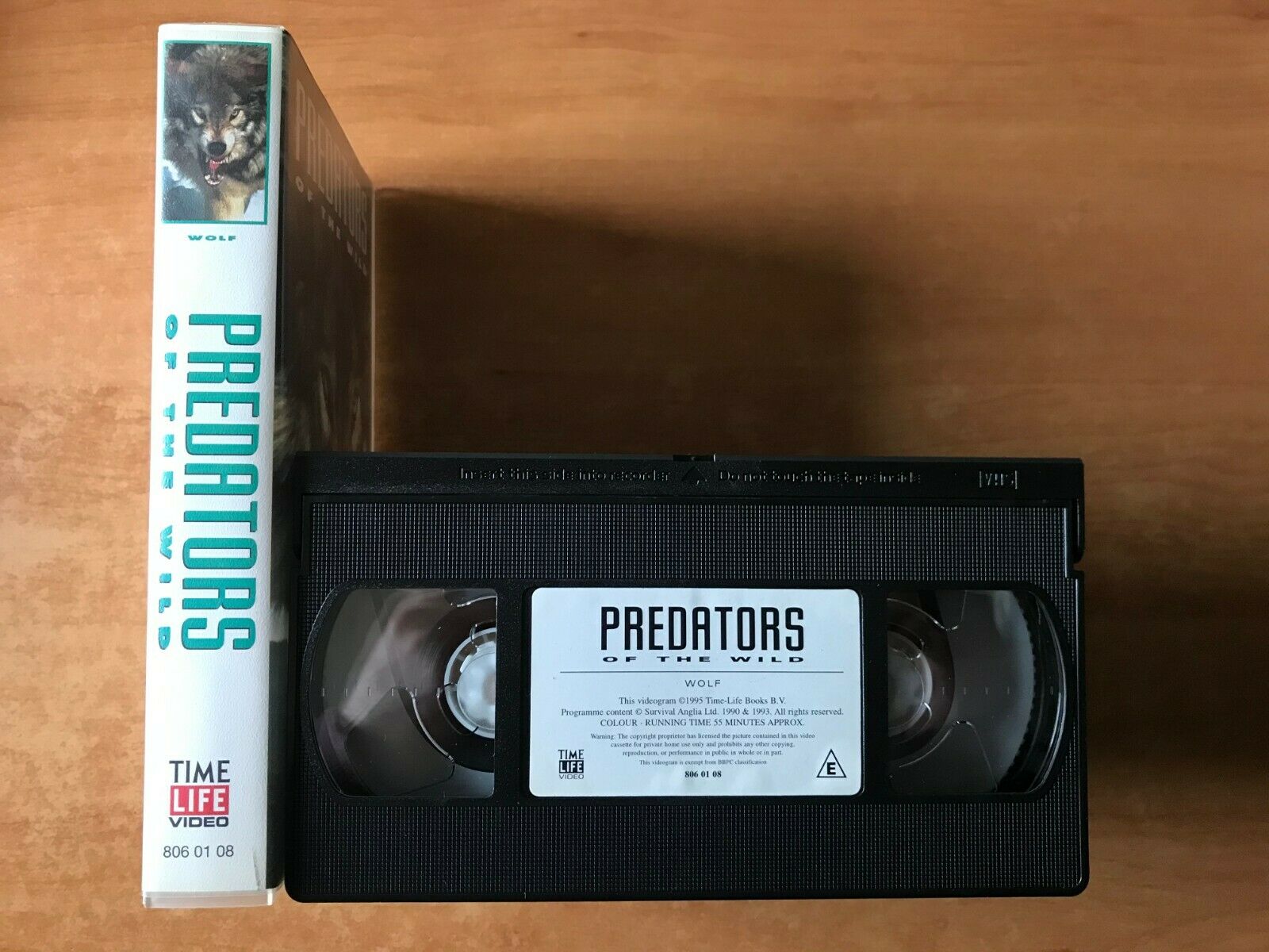 Predators Of The Wild: Wolf [Time Life Video] Documentary - Nothern Spain - VHS-