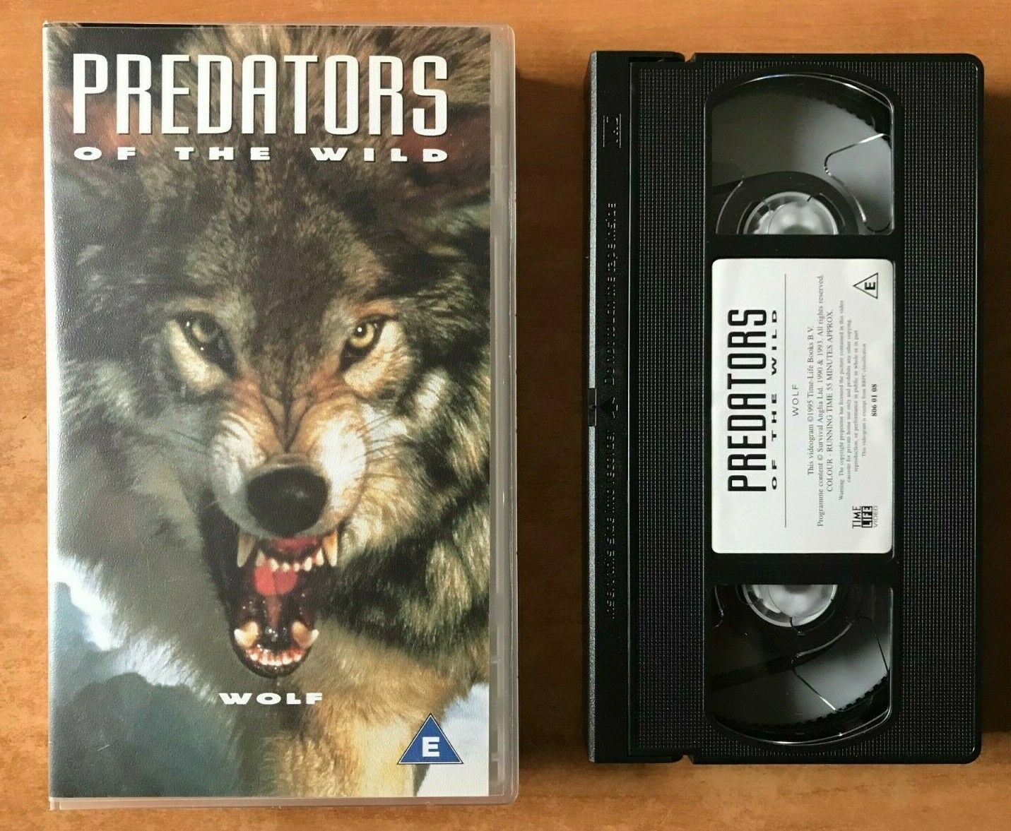 Predators Of The Wild: Wolf [Time Life Video] Documentary - Nothern Spain - VHS-