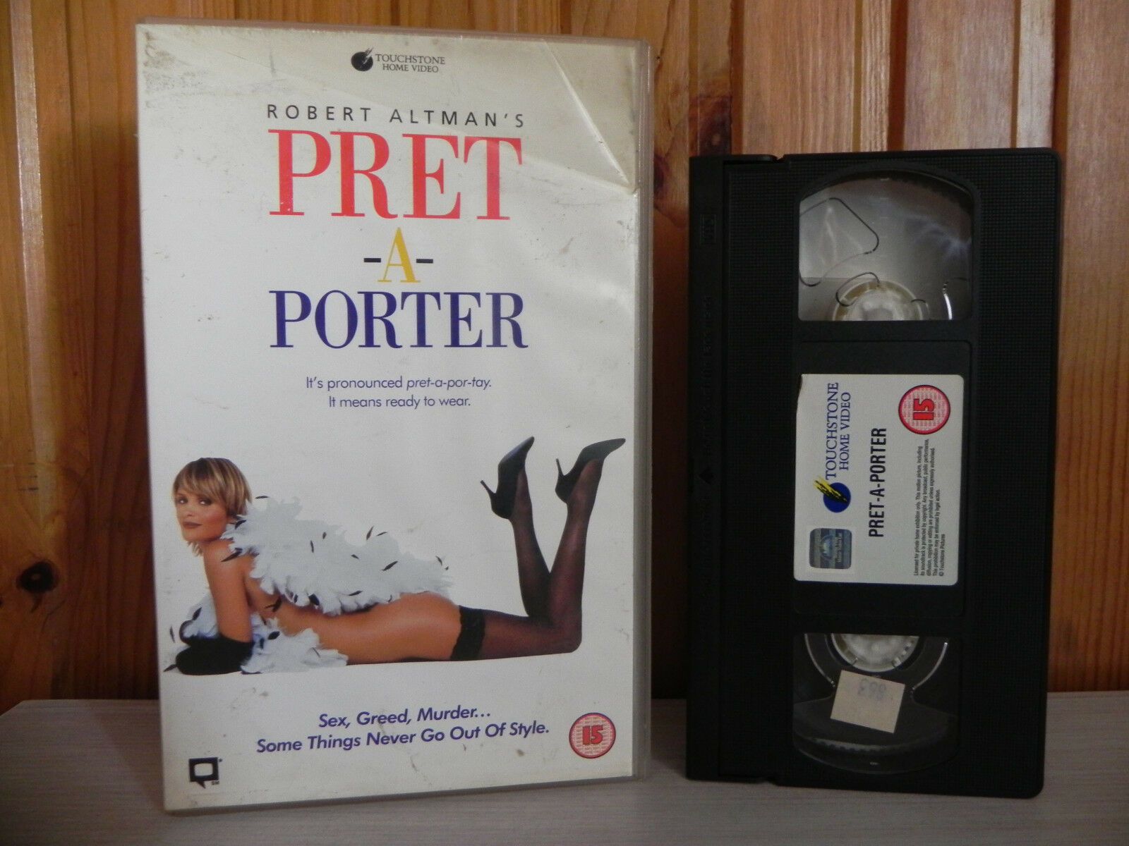 Pret -A- Porter - Star Studded - Fashion - Murder - Drama - Ex-Rental - Pal VHS-