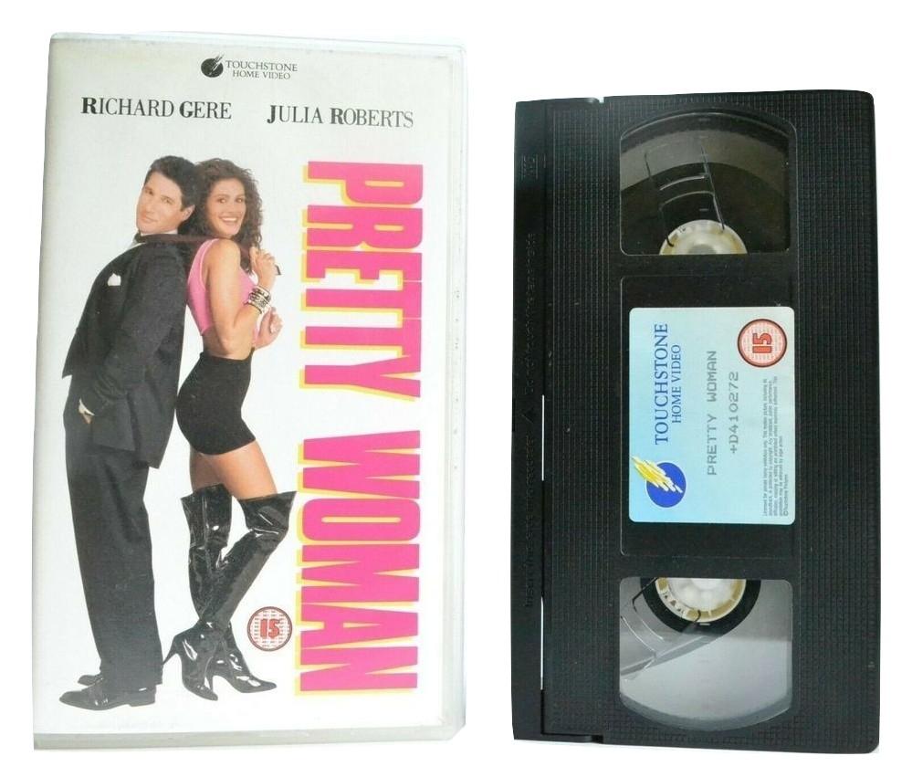 Pretty Woman (1990) - Romantic Comedy - Richard Gere/Julia Roberts - Pal VHS-