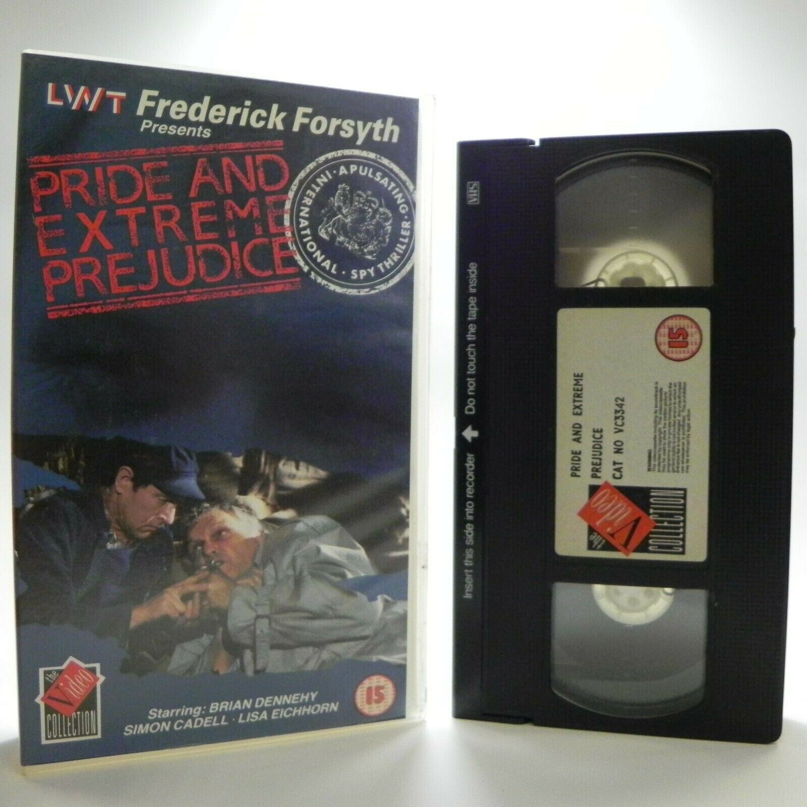 Pride And Extreme Prejudice: By F.Forsyth - Spy Thriller - B.Dennehy - Pal VHS-