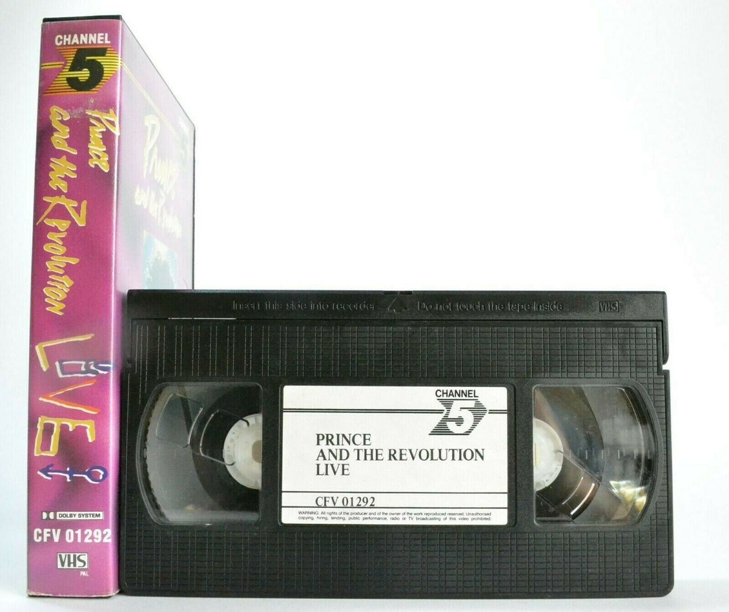 Prince And The Revolution: Live - (1985) USA Concert - Music Performance - VHS-