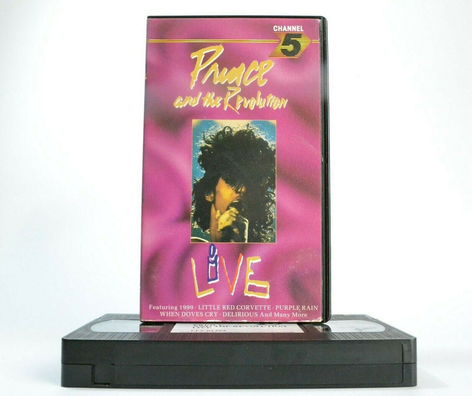 Prince And The Revolution: Live - (1985) USA Concert - Music Performance - VHS-