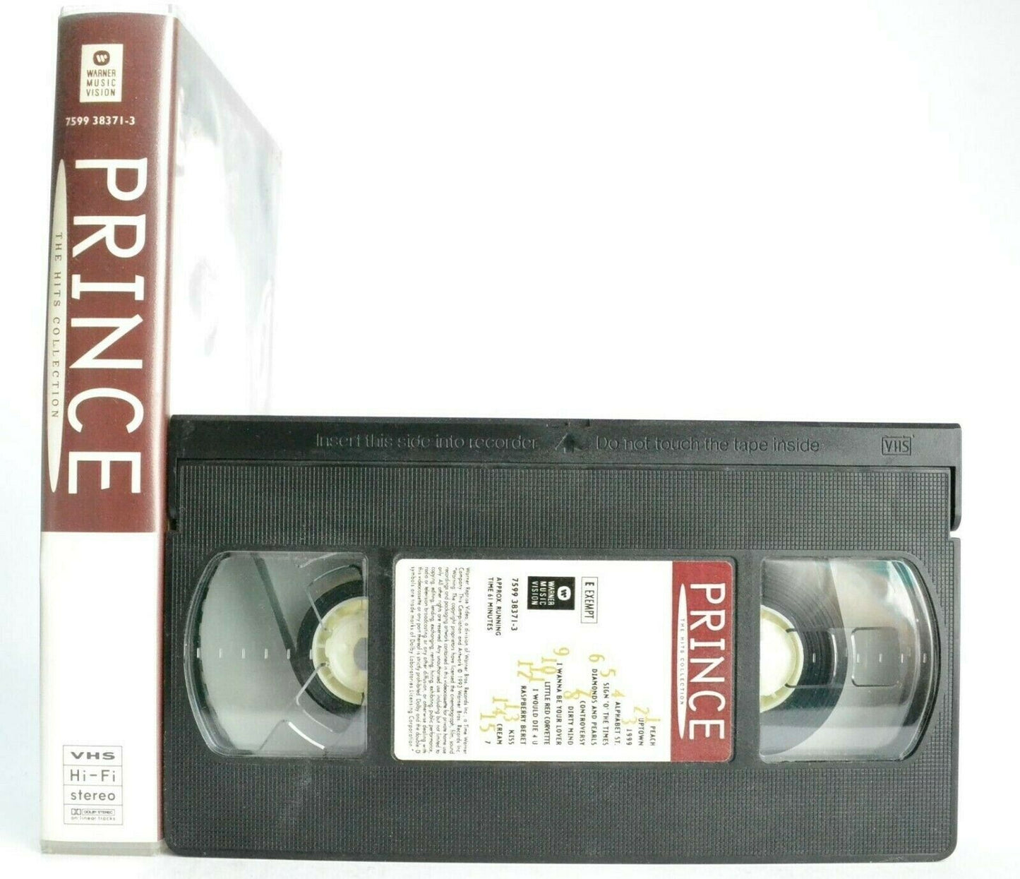 Prince: The Hits Collection - Peach - Uptown - Kiss - Cream - Music - Pal VHS-