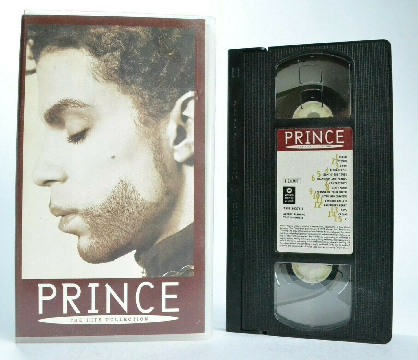 Prince: The Hits Collection - Peach - Uptown - Kiss - Cream - Music - Pal VHS-